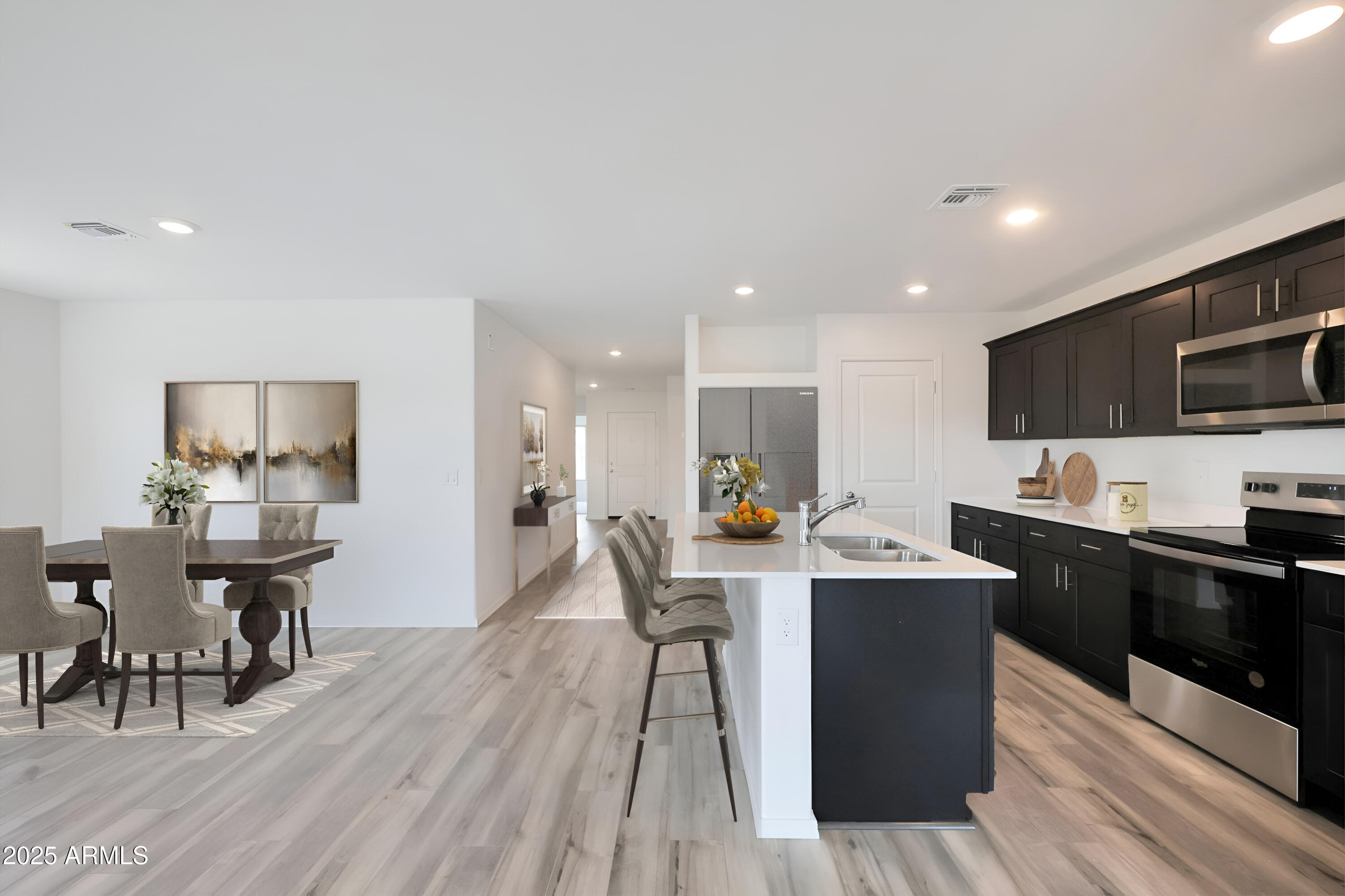 ***MOVE-IN READY MARCH/APRIL***
Limited Time4.99% FHA VA with Silverton Home Mortgage!
Highlights: North and South facing, 3-car garage, 58' Wide Homesite, Classic Interior Design Package!

Discover the Yucca Floorplan from our Sonoran Collection, where style meets innovation in a home designed for flexibility, affordability, and efficiency. This single-family, single-story layout spans 1,561 square feet and offers 3 bedrooms plus a Flex room, 2 bathrooms, and an oversized 3-car garage. Experience low-maintenance living in an open-concept floorplan that provides versatile space for the whole family.