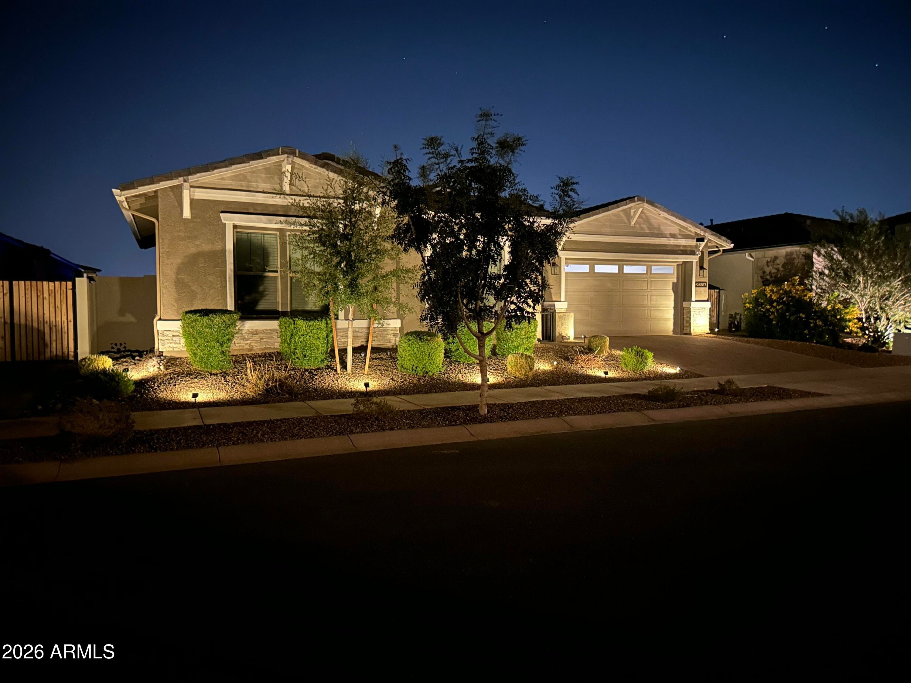 Experience luxury living in the gated Spur Cross Vaquero community. Built in 2021 and barely lived in as a private vacation home, this 4 bed, 3.5 bath residence shows like NEW. Priced at $899,900--well below comparable homes. This is a rare opportunity. The backyard is a true showpiece with a resort-style pool, waterfalls, fire features, limestone decking, and lush turf. Inside features soaring ceilings, oak-look tile, and a 4-panel slider creating seamless indoor-outdoor living. The chef's kitchen offers quartz counters, double-stacked cabinetry, premium appliances, and a large island. Spacious primary suite, versatile den, 3-car garage, and RV gate complete the home.