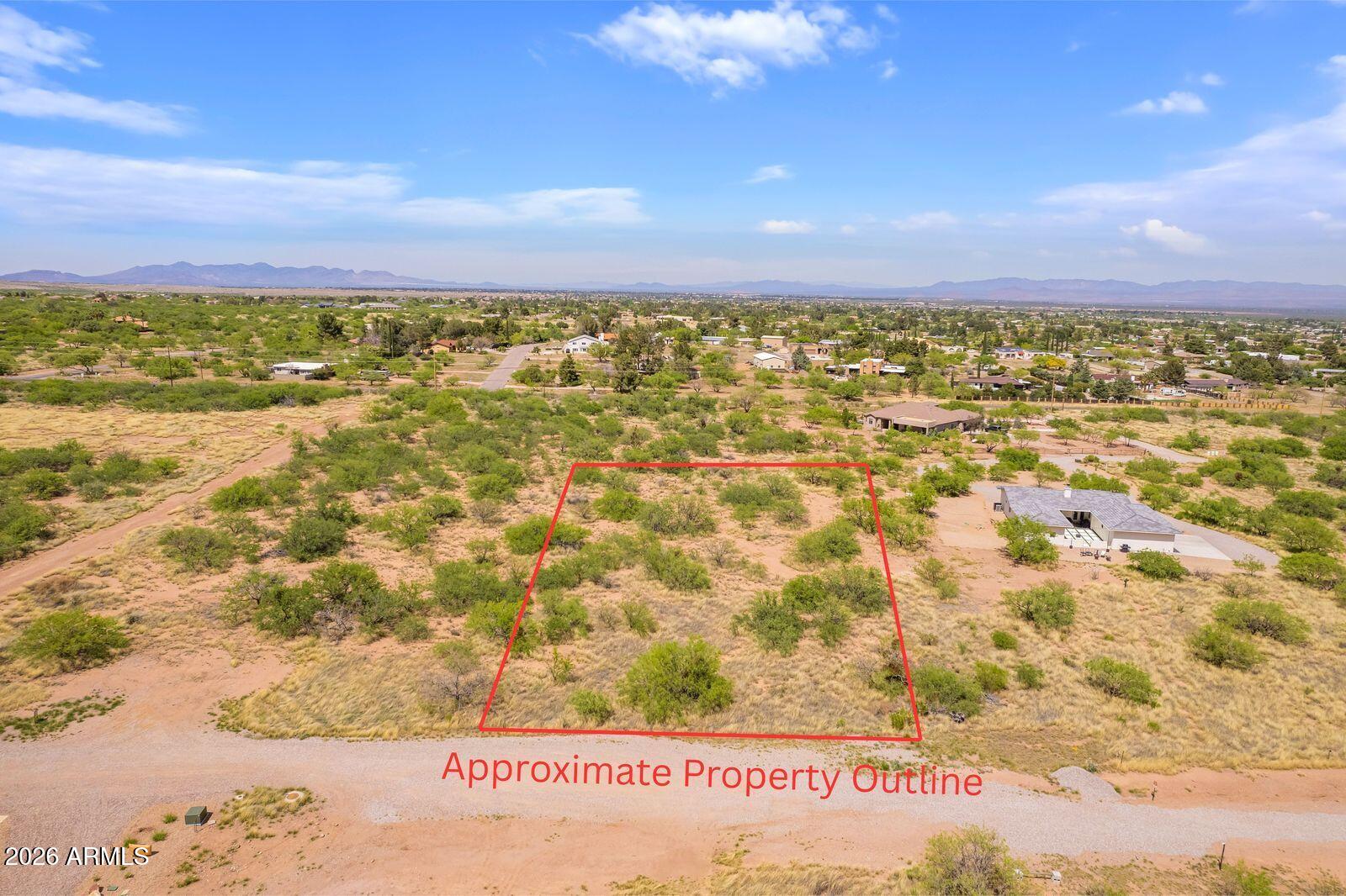 Great location for your new home. This 1.25-acre parcel is located in the Ramsey Canyon area and has amazing panoramic views of the Huachuca Mountains and Carr Canyon Falls. Water company and electric on the property line make this a very desirable opportunity.  Two lots to choose from.