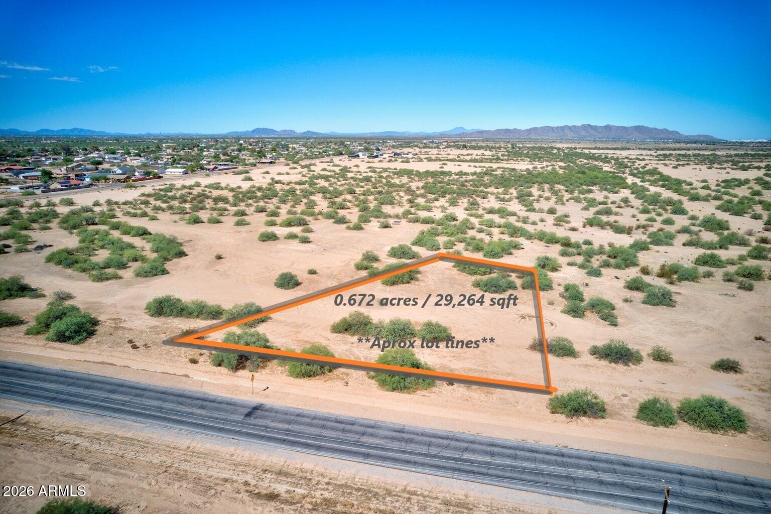 TOLTEC/ARIZONA VALLEY UNIT FIFTEEN - Land