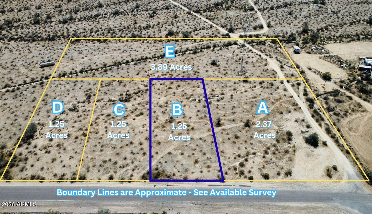 Motivated seller! Paved road access and electric nearby make this 1.25-acre parcel a great spot to build the home you've been wanting. Located in an area with mountain views, desert landscape, natural vegetation, and beautiful Arizona sunsets, this property gives you space to create a full-time home, weekend retreat, or investment. It's part of a recent 5-lot subdivision, and all 5 lots are available. Seller financing is available, making it easier to secure your piece of Arizona land.