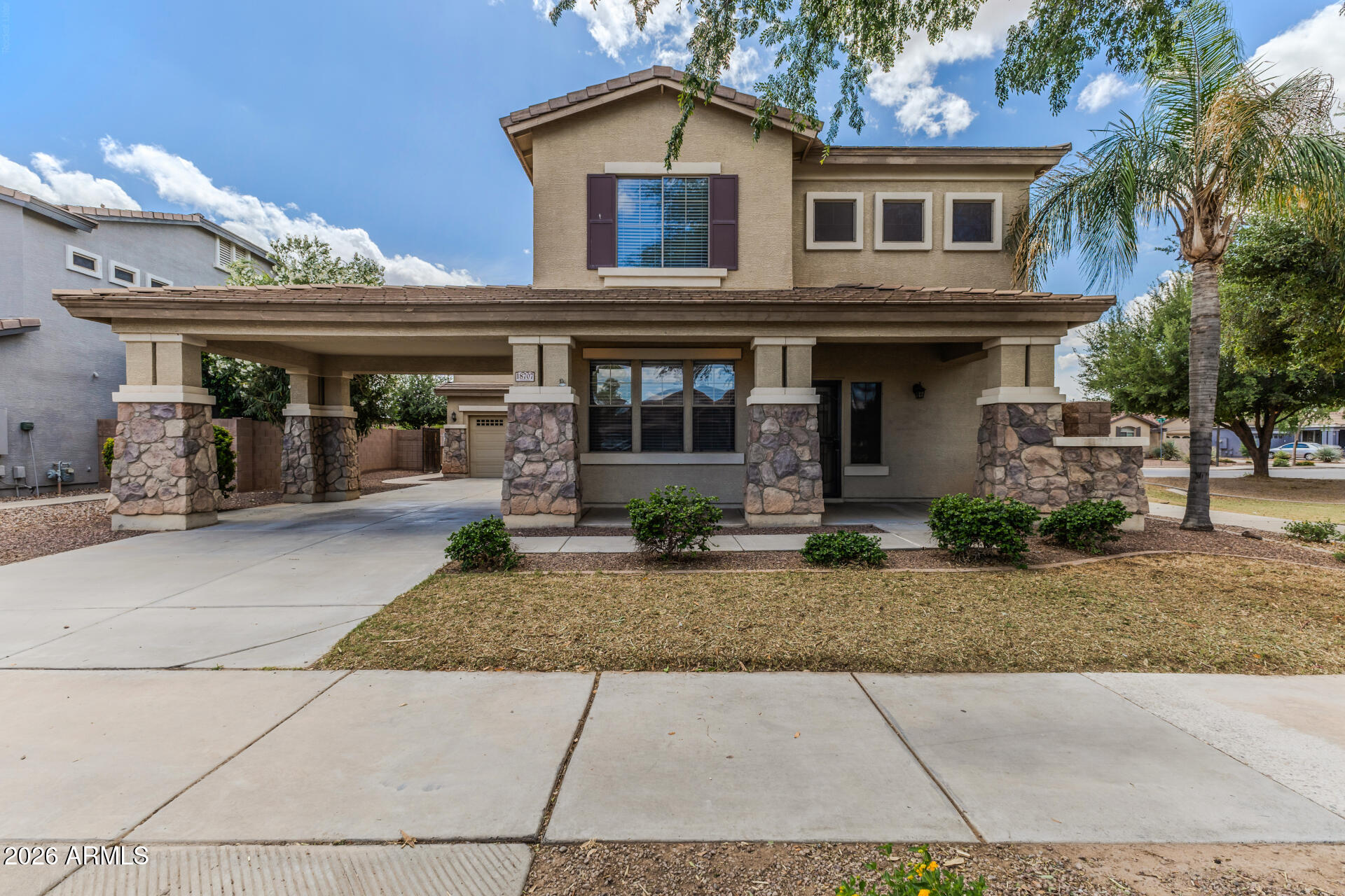 Great 4/2.5 on end with only 1 next door neighbor.  Greenbelt in back and to the west side.  Fenced in pool to keep you cool in the warm months.  All appliances included and pool has new filter and new pump too!  Come and see me today!
