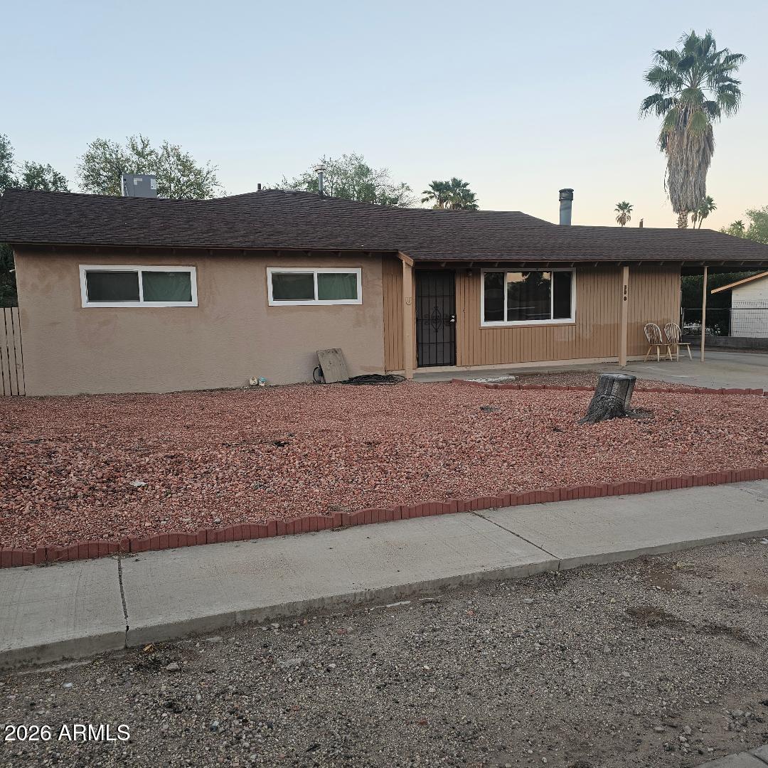 Sweet property! No HOA!! This is a great home for a full time, part time or first time home buyer.  3 sizeable bedrooms, 2 bath. Relax in your living room by a wood burning fireplace. Open floorplan. Tile throughout. Lovely kitchen with granite countertops & Stainless steel appliances.  Spacious laundry room/mudd room right off the carport.  Bonus room can be a perfect game room, sitting room, library, extra bedroom or whatever you would like it to be. Fenced in back yard. Pull your RV through into the backyard through the double gate. Backyard is a clean slate.  Lots of room to install a pool or outdoor bbque. Storage shed to store all of your tools. Close proximity to downtown. Within minutes you can be shopping or enjoying a nice dinner. Don't miss out on this great buy!