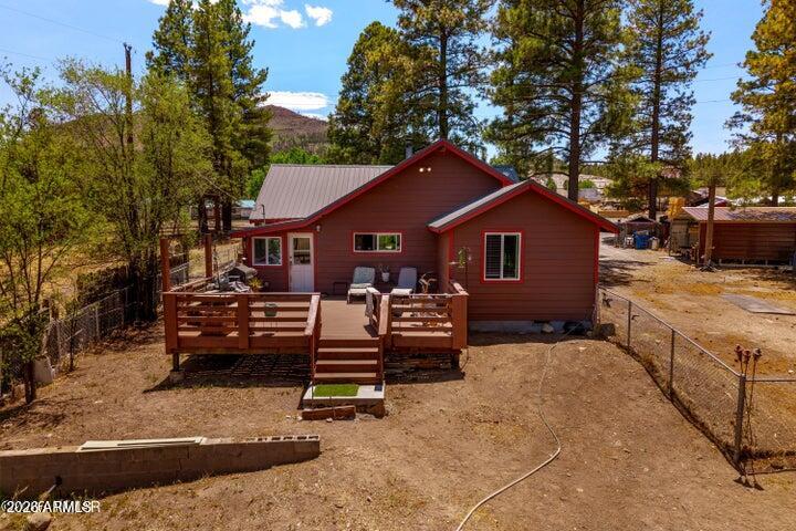 **Beautifully Remodeled Home — Endless Possibilities, No HOA, Great for Horses!! Peaceful small-town living awaits in beautiful Nutrioso, Arizona. This beautifully remodeled 3-bedroom, 2-bath home sits on a spacious half-acre lot, offering the perfect blend of comfort, flexibility, and rural charm. Fresh updates throughout create a truly move-in-ready, turnkey interior that feels both modern and inviting. The open living area provides ample space for family gatherings and entertaining, while updated finishes give the home a clean, refreshed look Step outside to the expansive rear deck designed to capture breathtaking views of the open meadow where elk are often seen grazing and feeding. It's the perfect place to enjoy your morning coffee or host that ideal Sunday afternoon barbecue.
Ideal for those seeking a rural lifestyle, the property offers horse privileges and plenty of room to roam. Additional features include a horse corral, greenhouse for year-round gardening, storage shed for tools and hobbies, and covered carport parking to protect vehicles and recreational toys.
With no HOA OR RESTRICTIONS, endless possibilities await for hobbyists, backyard mechanic, animal lovers, or those simply wanting more freedom with their property.
Located in a quiet small-town setting, enjoy wide-open skies, fresh mountain air, and the tranquility the White Mountains are known forwhile still having everyday essentials within reach.
Whether you're looking for a full-time residence, weekend retreat, or country escape with room for animals and gardening, this property delivers.
Conveniently located within approximately 30 minutes of Sunrise Park Ski Resort, offering year-round family activities. Nearby lakes, streams, and rivers provide excellent fishing, along with abundant hiking, biking, and world-class hunting opportunities. Come experience the charm, views, and wildlife of Nutrioso living.

***See full list of Features and Upgrades in the Document Tab ***