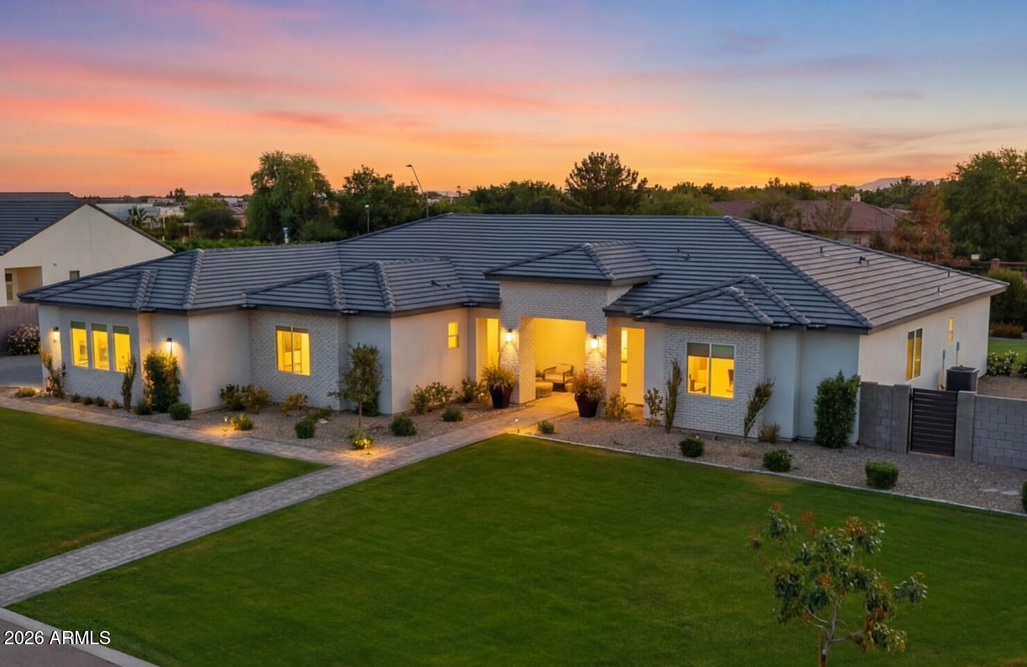 Come see this FULLY FURNISHED  spectacular home. It sits on a private CUL-DE-SAC LOT with NO HOA and is loaded with top-tier upgrades: gourmet chef's kitchen, spa-inspired primary suite, luxury designer finishes throughout. It also has a fully functional attached CASITA/MOTHER IN LAW SUITE with it's own entrance, kitchen and bathroom. Opportunities like this are rare - act fast!

Upgrades Include - 
Spray Foam
Synthetic Stucco
Paneled Thermador Fridge
All Marble Primary Bathroom
Smooth Sante Fe Drywall Walls
Jenn-Air Double Oven 
Roman Shades on every window
16 foot Sliding Glass Door
Under Cabinet Lighting
Under Cabinet Outlets
Butler Pantry Cabinets for Appliances
Pot Filler
Large Iron Pivot Front Door
Stucco Eaves
Security System Alarm and Cameras