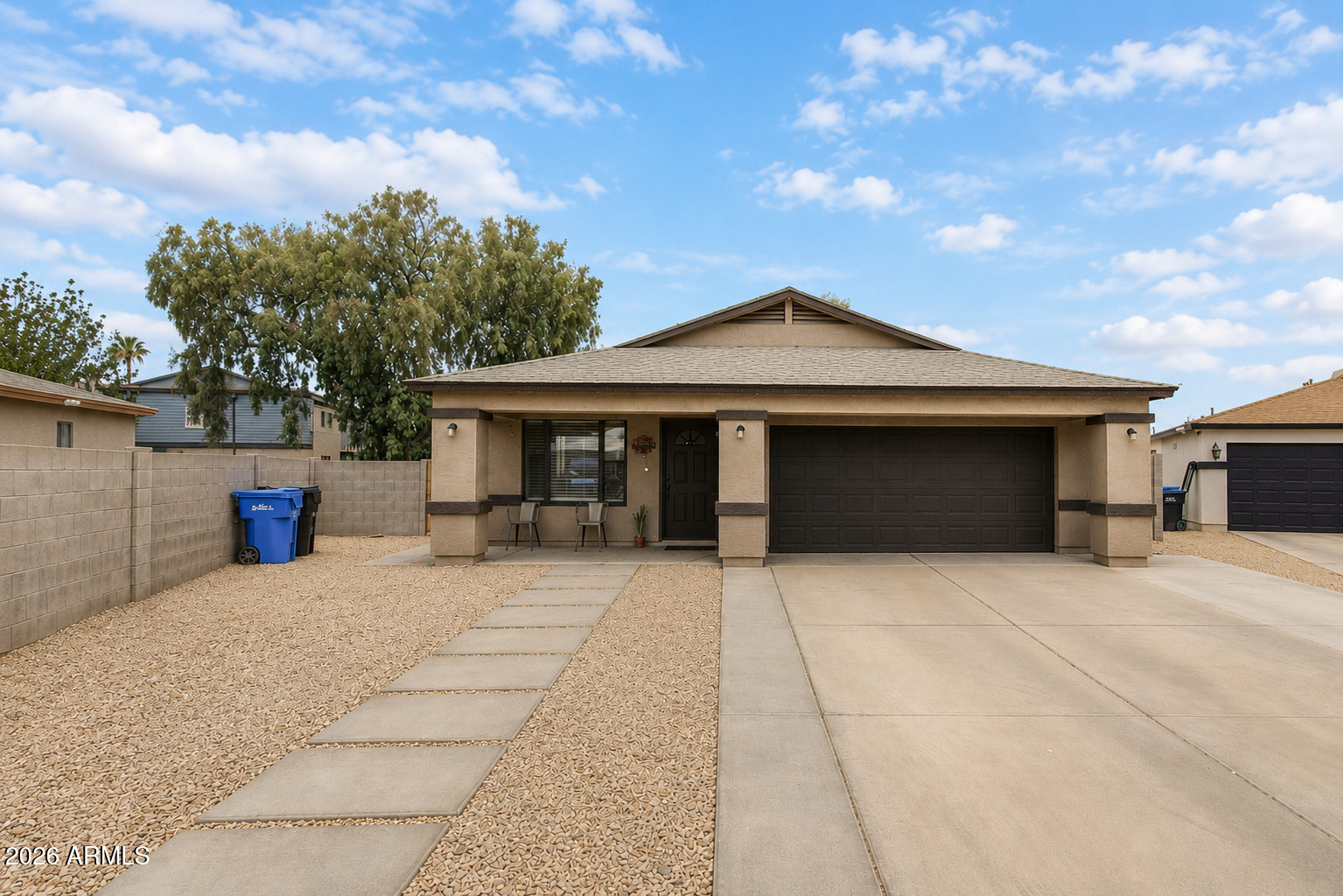 Welcome to this beautifully maintained 3Bedroom, 2Bathroom home, located just minuted from both the I-10 and I-17 freeways. Fresh interior paint, tile throughout the entire home, and much more. All combined with a low maintenance front & back yard.  Located near shopping centers, restaurants, and just 10minutes to downtown Phoenix.