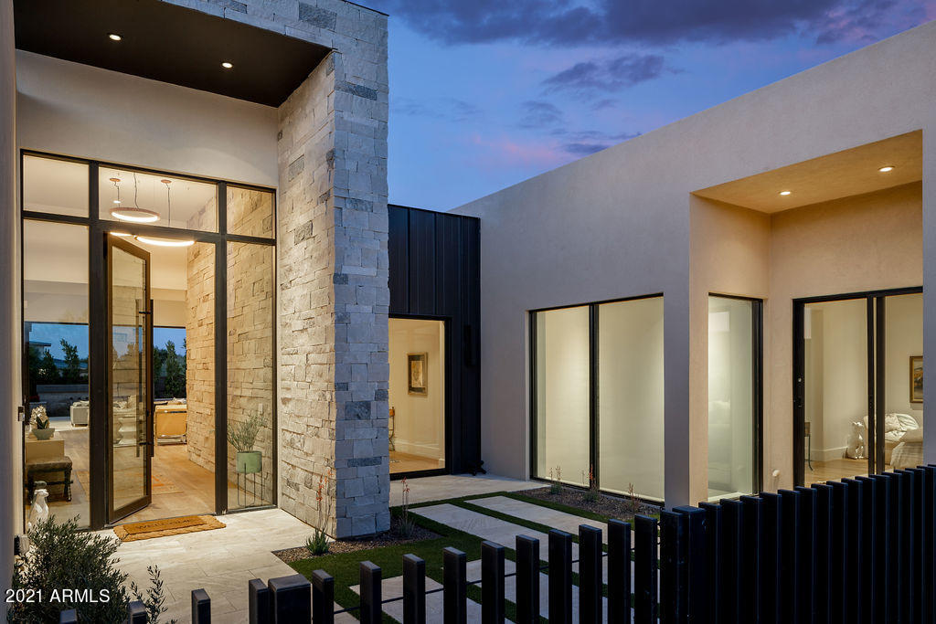Another Pristine, Gorgeous, and Exquisite home being offered for immediate move-in the luxurious development that is Azure, Paradise Valley. Every detail has been thought of and addressed to perfection while constructing this home. This is a Residence 5 with 4 total bedrooms, all en suite, along with an office and lower-level game-room and entertaining space.  This is your only opportunity to own this specific floor-plan in the community as no others are being built. Not to mention that starting from scratch with a new build will take 18 months! This home is ready for you now, and you really need to come experience the property in person to truly appreciate.  Call to make an appointment today!