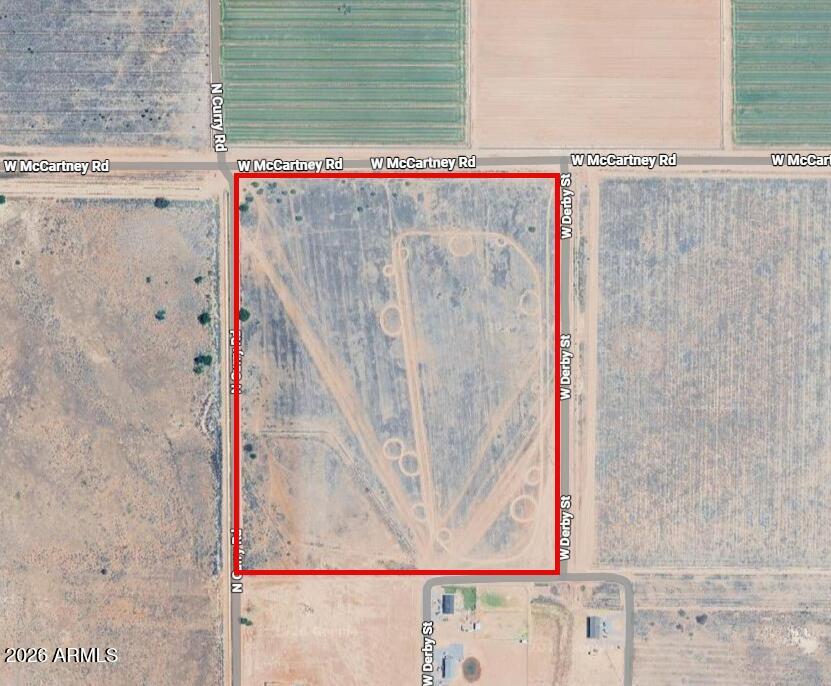 Approximately 36 acres located in a high-growth area of Casa Grande, offering strong long-term land-banking and investment potential. The property provides easy access to both the I-10 and I-8 corridors, creating excellent connectivity between Phoenix, Tucson, and Southern California—an attractive feature for out-of-state and 1031 exchange buyers. Surrounded by expanding communities, employment growth, and regional infrastructure investment, this site offers scale, strategic positioning, and panoramic mountain views. Ideal for investors seeking future development potential in one of Arizona's fastest-growing markets. Buyer to verify all information.