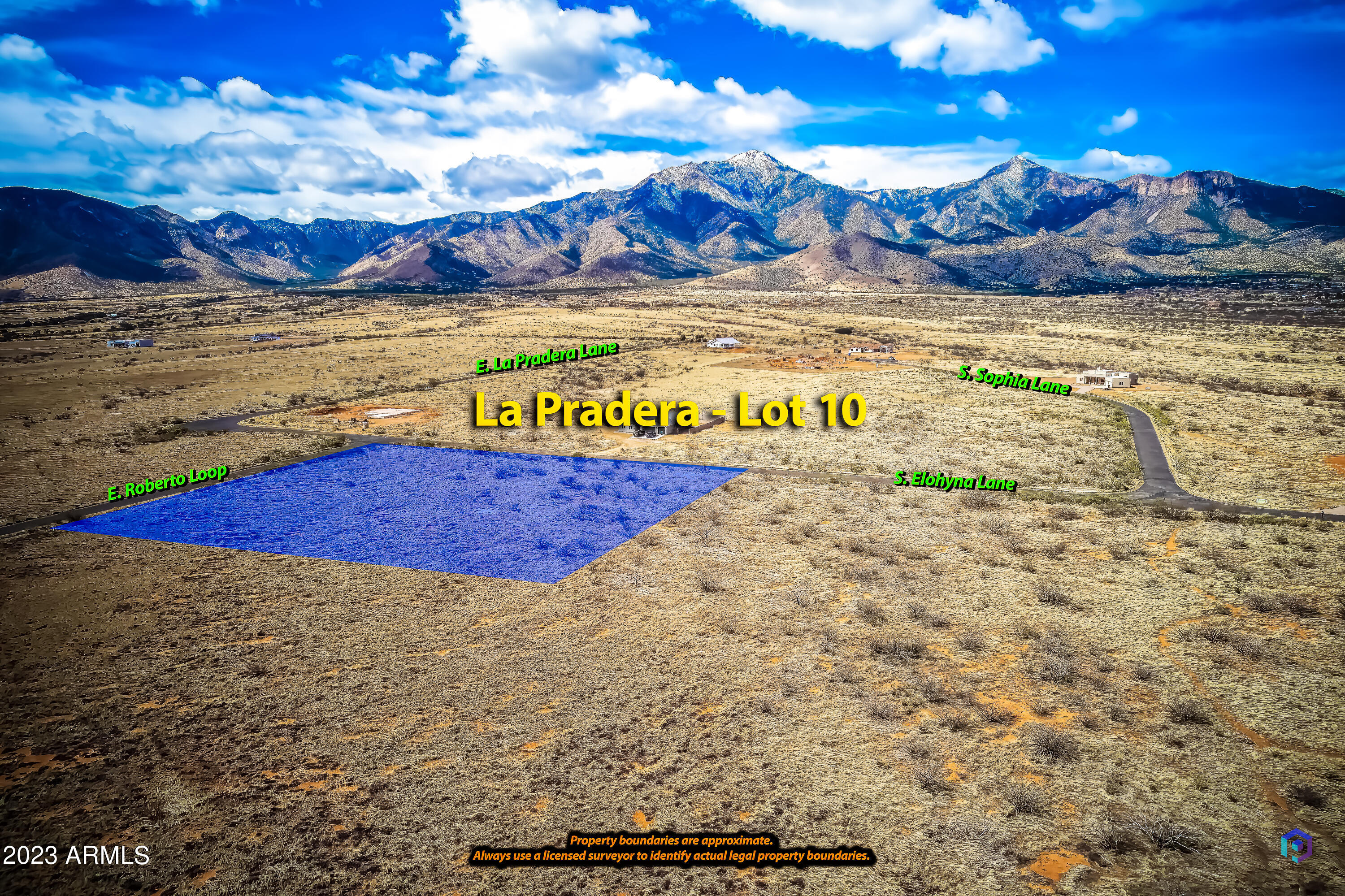 Build your custom Isaacson Home on these amazing lots in La Pradera Estates. Nice level lots and beautiful views of the mountains.