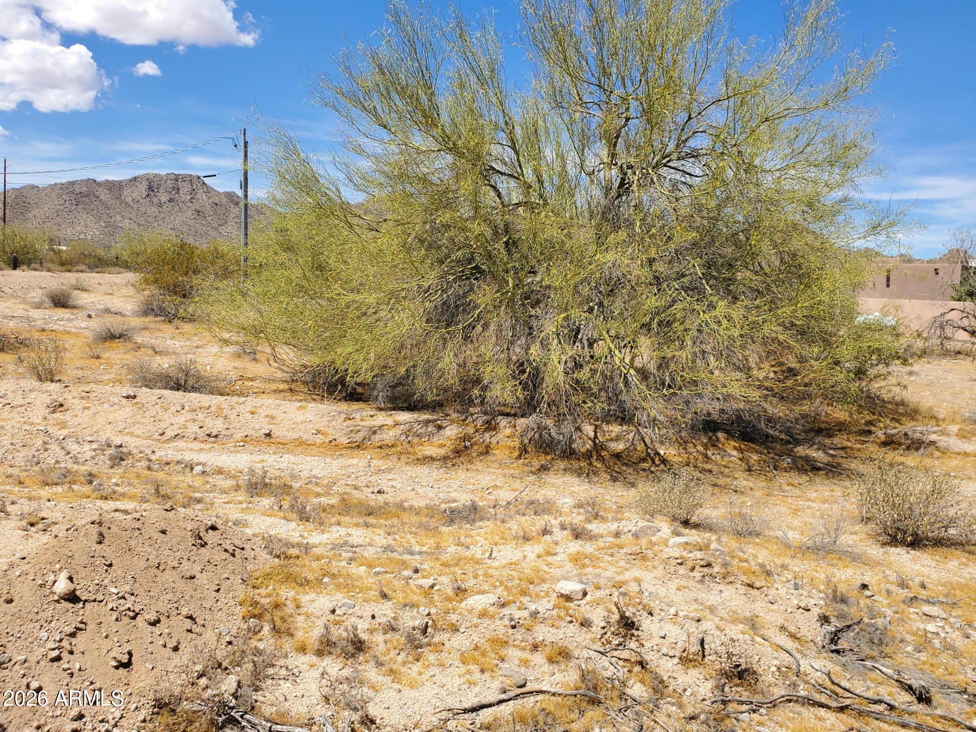 This 3.4 acre level parcel is located in the southwestern part of Hidden Valley where there are mountain views and Arizona vegetation is plentiful. Quiet area close to BLM land. Dune Shadow Road is County maintained. Electricity is on the road. Electric company is Electric District #3. NO HOA