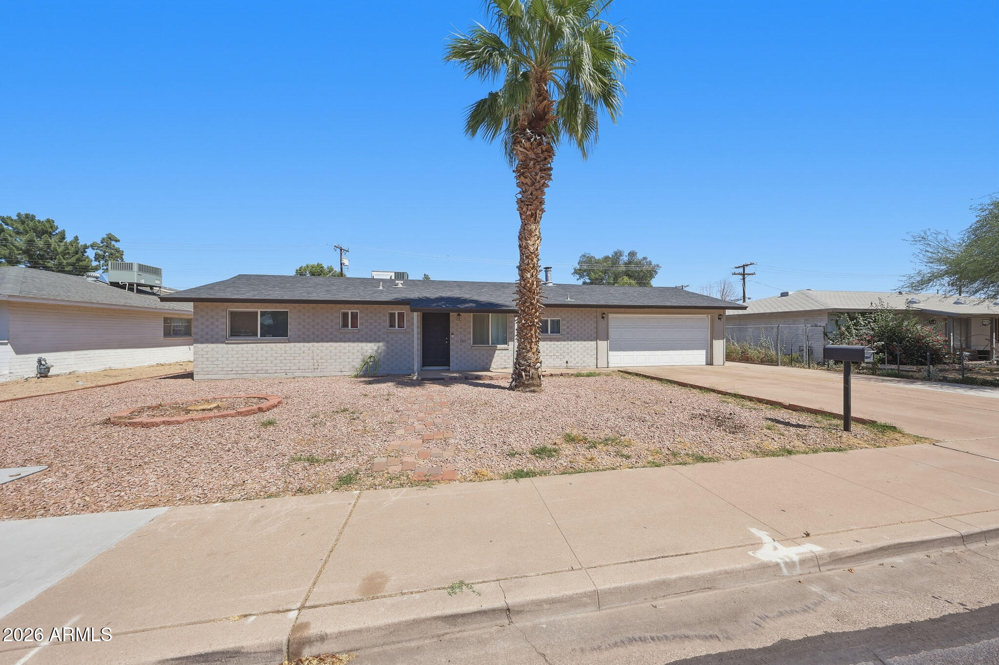 Turn up the charm in this 3 bed, 2 bath gem! Enjoy a bright, modern feel with recessed lighting and sleek stainless steel appliances. Stay connected with fiber-ready internet, while a newer roof and fresh insulation add comfort and efficiency. Perfectly situated near freeways, Tempe Marketplace, and Riverview Park for shopping, dining, and outdoor fun. Plus, an RV gate and dedicated parking give you room for all your adventures. This one checks all the boxes!