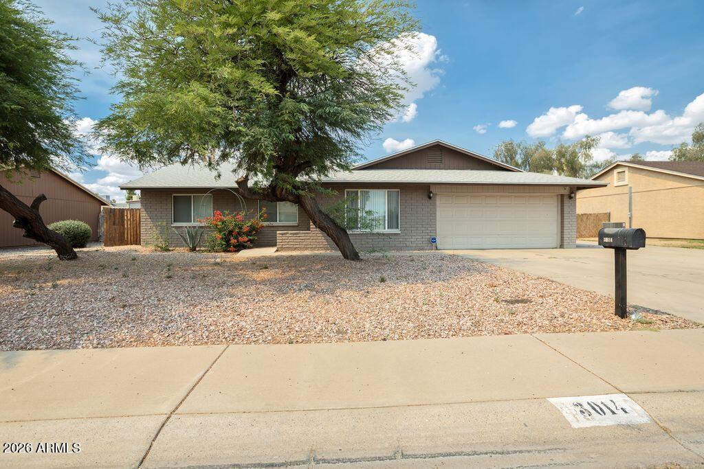 Move-in ready pool home with room for all your toys--this Phoenix gem checks all the boxes! This 3-bedroom, 2-bath home offers NO HOA and a layout designed for comfortable everyday living. Inside, you'll find an updated kitchen, tile and carpet flooring throughout, and double-pane vinyl windows for added energy efficiency and comfort. The spacious primary suite features a walk-in closet for added convenience.  Step outside to your private backyard oasis complete with a sparkling swimming pool and a covered patio, perfect for relaxing or entertaining year-round. A storage shed adds extra space for tools and gear, while the RV gate with additional parking behind and a 2-car garage provide all the room you need for vehicles and toys. Located near I-17 and close to Sunrise Elementary School.