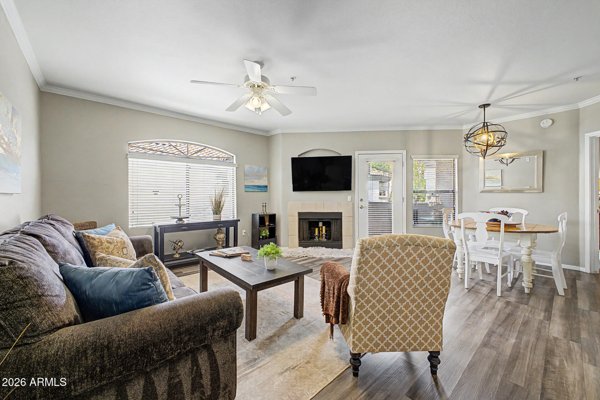 SPECIAL MEMORIAL WEEKEND DISCOUNT! 1% credit towards closing costs OR price reduction! 
OFFER ENDS Monday, May 25th, 10:00 P.M. 

Updated & Highly sought after 2/2 condo in Prime North Scottsdale location! Currently a 9.8/10 rated VRBO destination property....But can just as easily be a wonderful home, 2nd home, or long term rental investment! Designer touches & upgrades have recently been completed... Custom paint, new lighting, New vinyl plank flooring T/O, light granite countertops in kitchen & both bathrooms, New SS appliances, New washer! New 14.3 seer, 2.5 ton Amana HVAC unit in 2024! Over $8,000! The property shows Wonderfully & furniture & accessories are available! Did I mention the extras?? Shopping & AJ's Fine Foods around the corner, PLUS, the community has beautiful grounds two heated pools, spas, Fitness Center, golf putting green & the community is close to hiking, golf, the 101 Expressway and all that North Scottsdale and the Valley have to offer!  Amazing Scottsdale location!! HOA allows short term rentals! Two nights minimum stay! This one is priced right...Open the door to your next home!