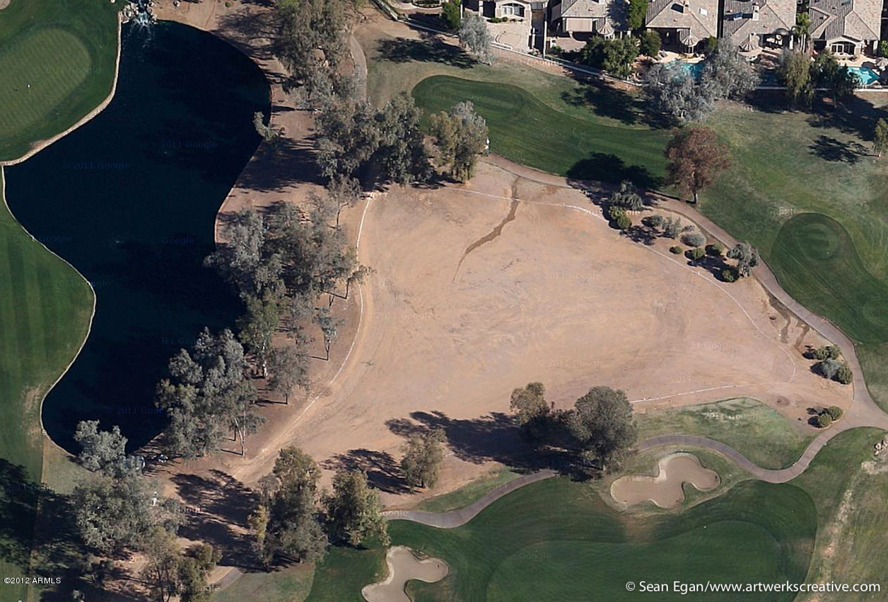 The Best lot in Arizona! This is a one of a kind lot located in the center of Gainey Ranch Golf Course, holes 5, 6 & 7 of the Arroyo Vista Course.  It overlooks the lake on the signature 6th hole. The lot is 2.36 Acres and is the perfect setting for a wonderful dream home.  The lot includes the complete plans for a 30,000 sq. ft. Estate.  Perfect location in Scottsdale close to Shopping, Restaurants, Theaters and the Scottsdale Airport.  This lot has it all. This is a must see.