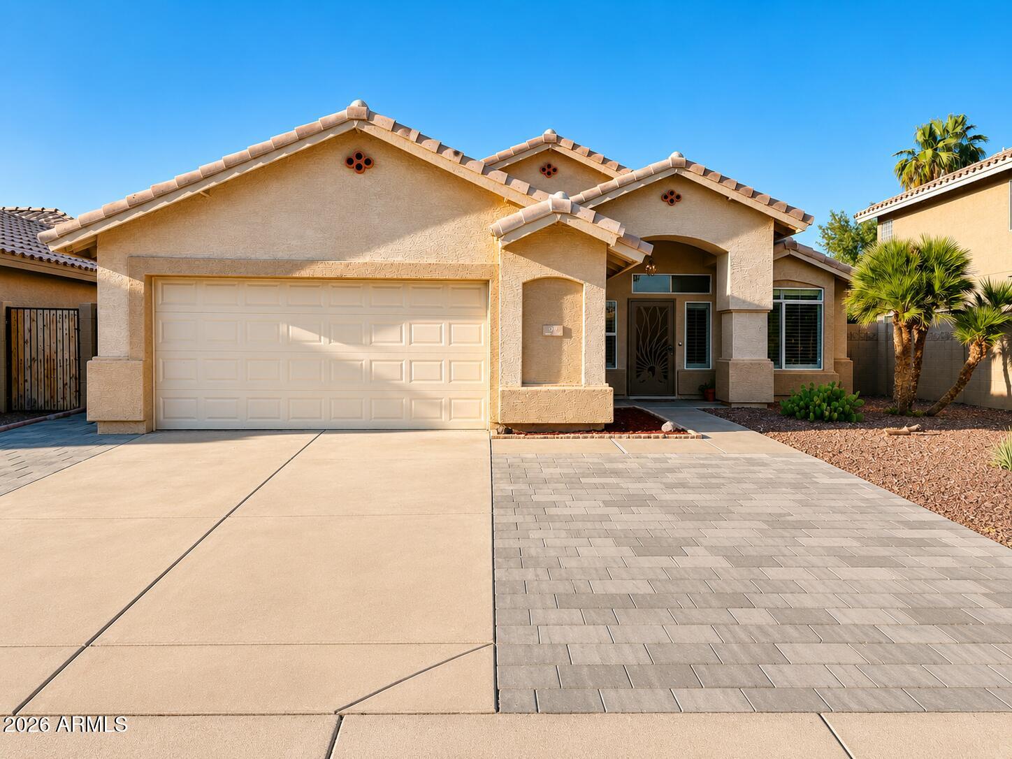 Beautiful move-in ready single-level home in Gilbert featuring 4 bedrooms and 2 bathrooms. This fully newer  remodeled  property is conveniently located near shopping, dining, and top-rated schools.

Tons of upgrades, the home includes granite countertops, a huge kitchen island, newer roof, newer insulation throughout,  newer water heater 2024 , newer A/C 2022, new water softener system 2025, custom plantation shutters,  new paint inside 2026,  garage cabinets, new garage opener and a spacious floor plan with plenty of natural light...OWNED SOLAR PANELS and more.
