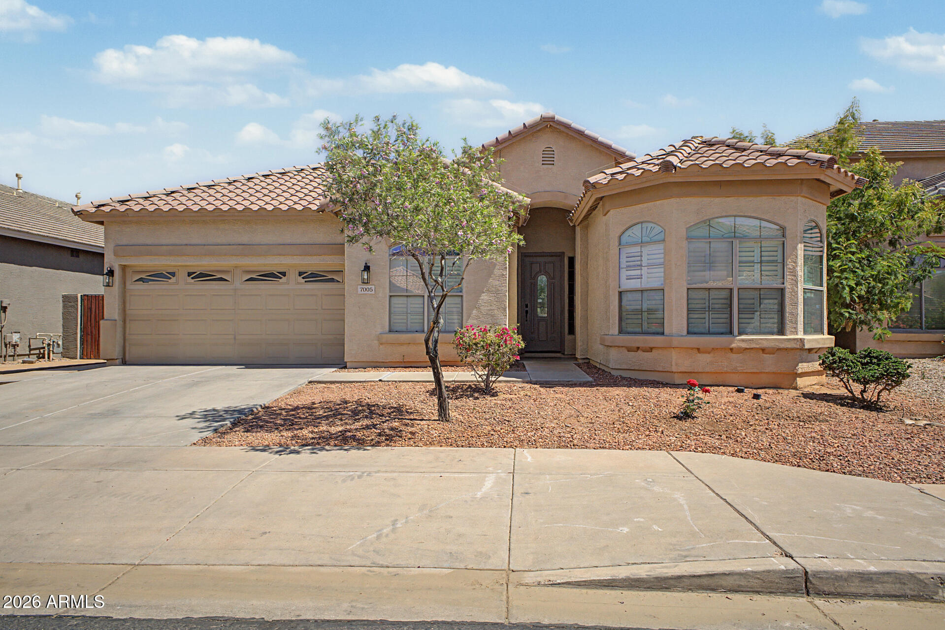 PRICED TO SELL!! Beautifully updated single level home in the desirable and gated Cottonfields community! 3 bedrooms with another large room which can be a den/office space/flex room. This move-in ready property features fresh interior paint, brand-new premium flooring, updated lighting and ceiling fans, modern plumbing fixtures, and all-new appliances. The open layout offers a clean, contemporary feel perfect for everyday living and entertaining. Back yard is low maintenance and perfect for families. Located in a growing area with exciting development of a future Par 3 golf course redevelopment scheduled for completion in 2026, bringing new amenities, infrastructure, long-term value and elevated lifestyle. Easy access to Loop 202!  A great opportunity for homeowners and investors alike