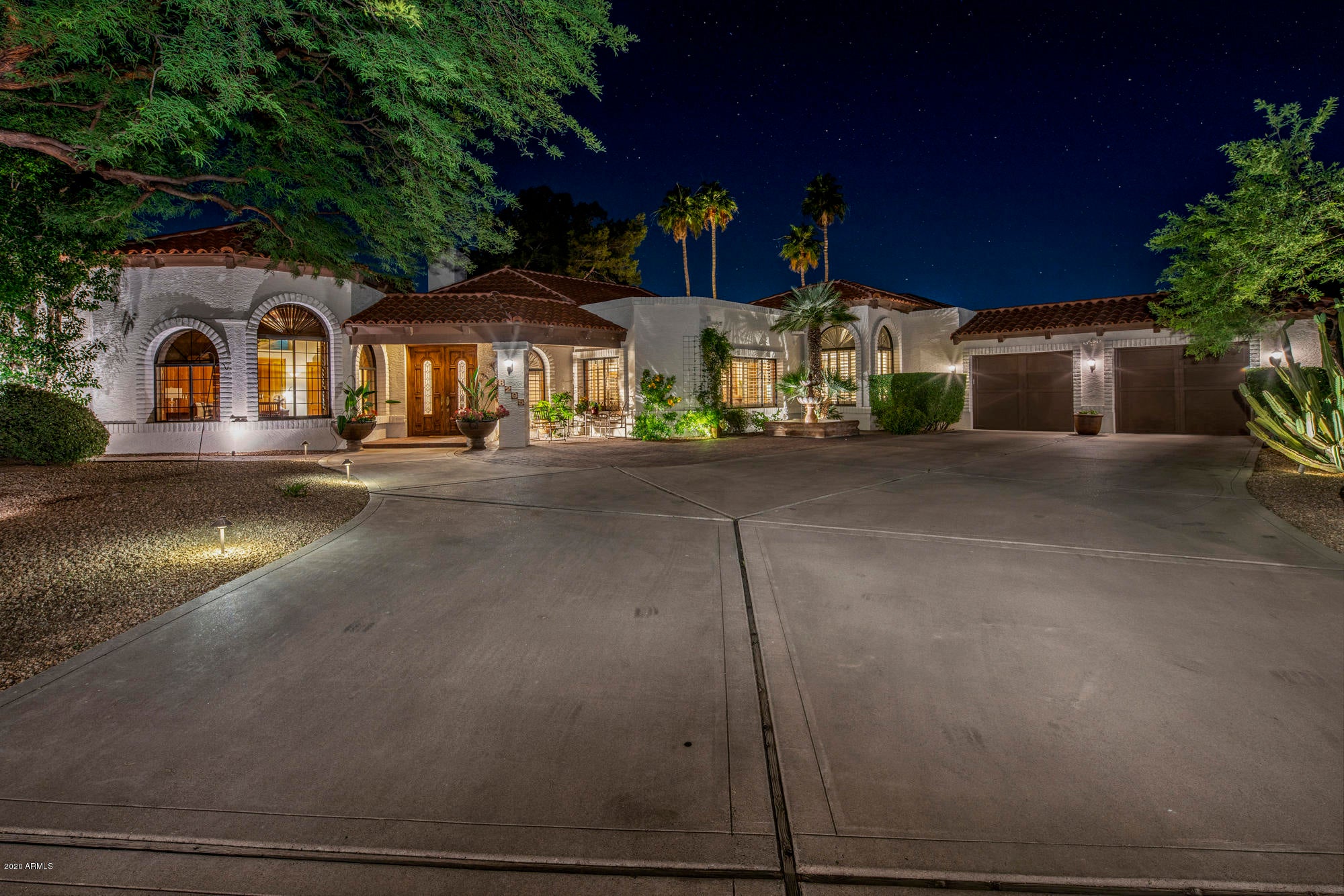 Spectacular Custom Home Golf Course Lot In Pinnacle Peak CC Estates.  Situated On Over 1/2 Acre On #15 Green & #16 Tee Box With Views Of McDowell Mountains.  Entertainer's Dream W/ Pool, Spa, Water Feature, Expansive Covered Patio, Outdoor Fireplace, Pergola W/ Large Seating Area, Bar, Outdoor Kitchen Featuring BBQ Grill & Built In Smoker.  True Chef's Kitchen W/ Both A Legacy Multiple Oven Range & Wall Oven & Warming Tray.  Pot Filler & Gourmet Stainless Hood.  Spacious Kitchen Island w/ Prep Sink & Seating. Home Office w/ Private Patio.  Home Gym.-(Option For 3rd Car Garage By Removing Home Gym Wall) Modern Stacked Stone Fireplace In Master Retreat.  2 Master Bathrooms. Floating Vanities & Custom Closet.  Full Bathrooms Remodeled  Owned Photovoltaic Solar System. No Interior Stairs