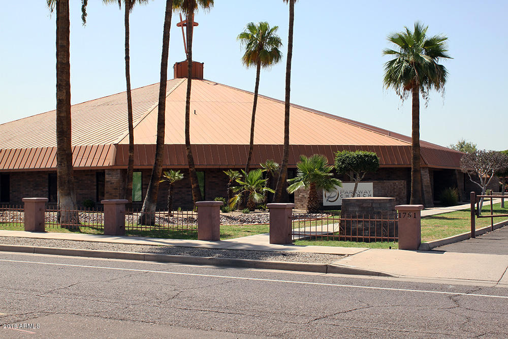 DO NOT DISTURB DURING SCHOOL BUSINESS HOURS AND SHOWN ONLY BY APPOINTMENT TO FINANCIALLY QUALIFIED BUYERS. A very functional, beautiful and modern church and school facility east of 16th Street and backing up to the 51 Freeway.  Copper roofed Auditorium with pew seating for 700+-, baptistry, abundant classrooms, nurseries, open foyer leading out to the covered walkway to the offices and educational building.  Kitchen/dining room,  227+- paved parking with potential room for more parking or additional buildings. Currently operating as a christian school with fenced playgrounds.  No current income from the cell tower. Sale to be approved by State Administrative Bishop.