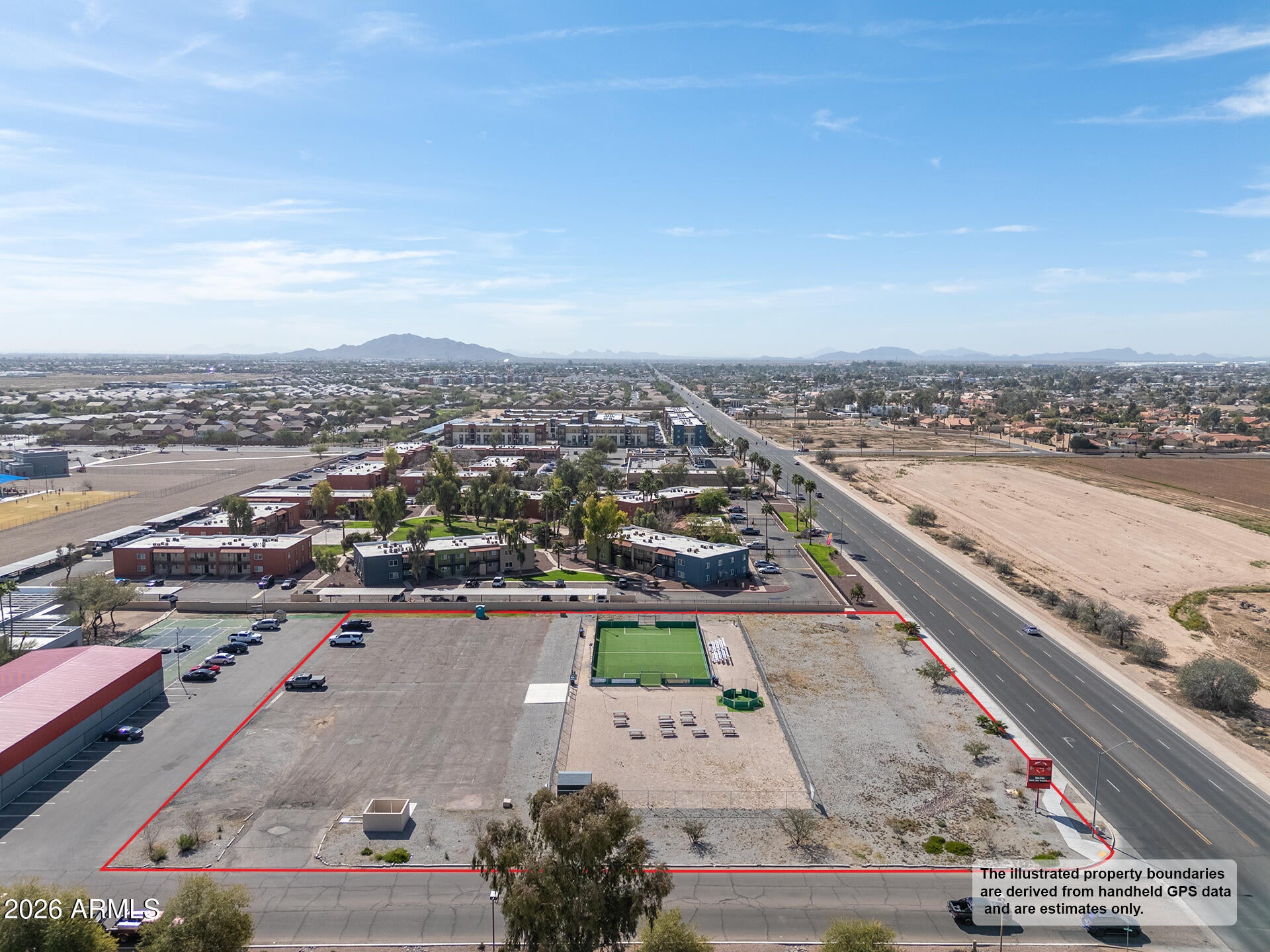 A PARCEL OF LAND LOCATED IN THE SOUTHWEST QUARTER - Land