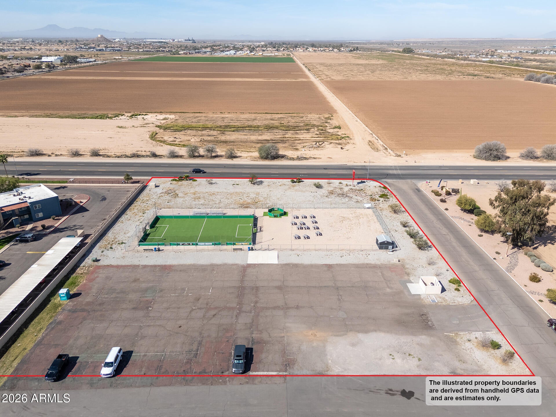 A PARCEL OF LAND LOCATED IN THE SOUTHWEST QUARTER - Land