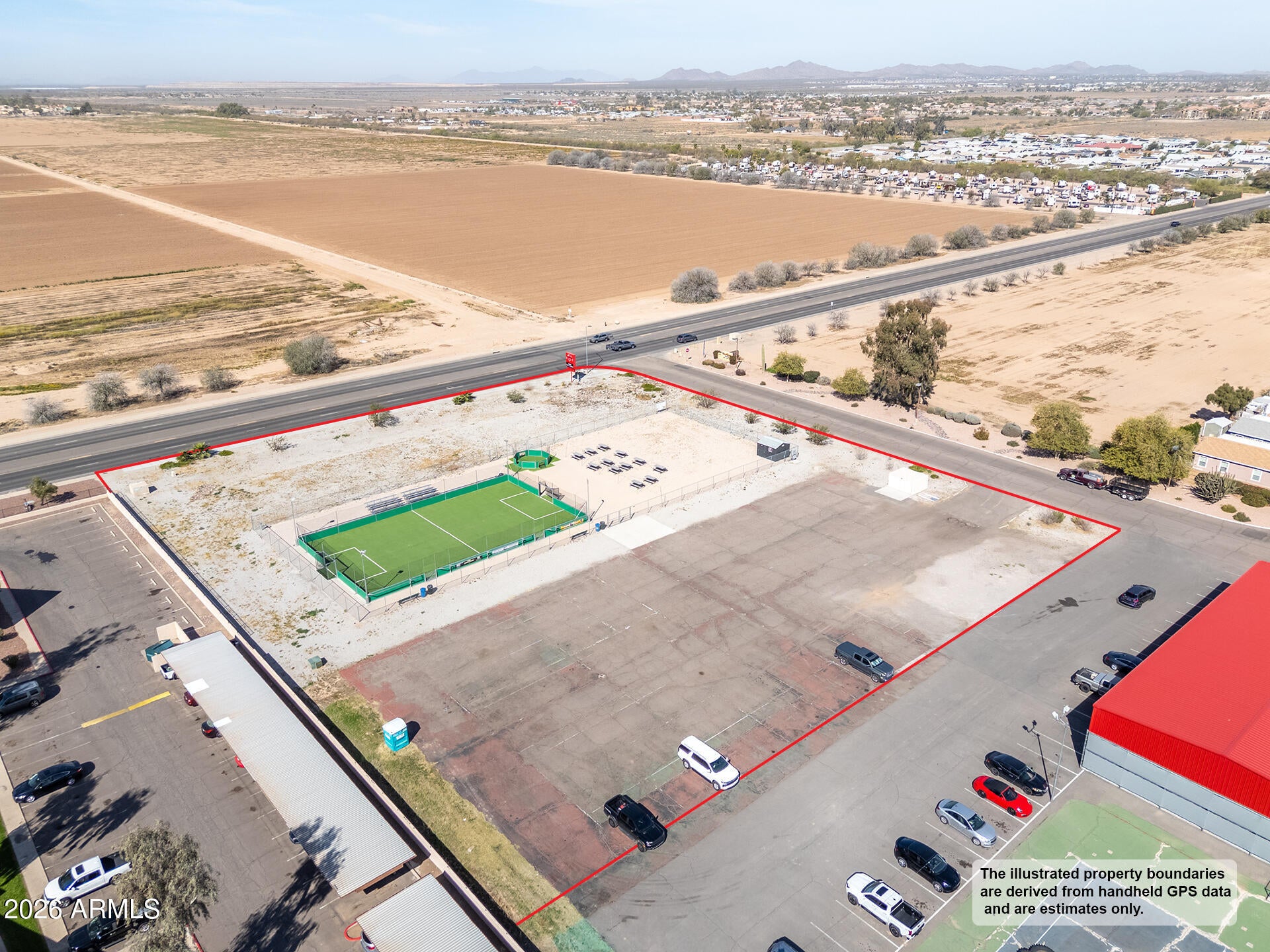 A PARCEL OF LAND LOCATED IN THE SOUTHWEST QUARTER - Land