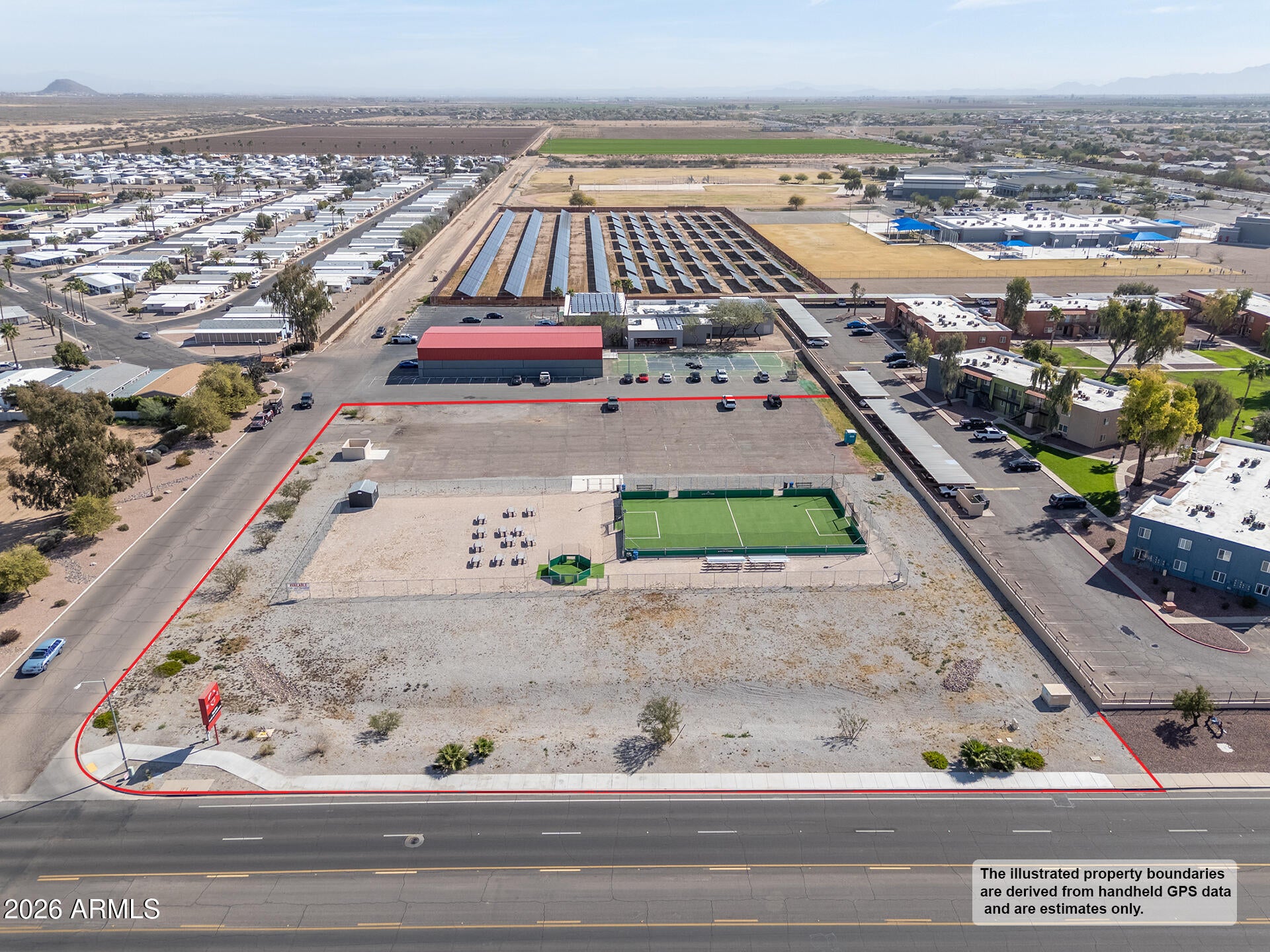 A PARCEL OF LAND LOCATED IN THE SOUTHWEST QUARTER - Land