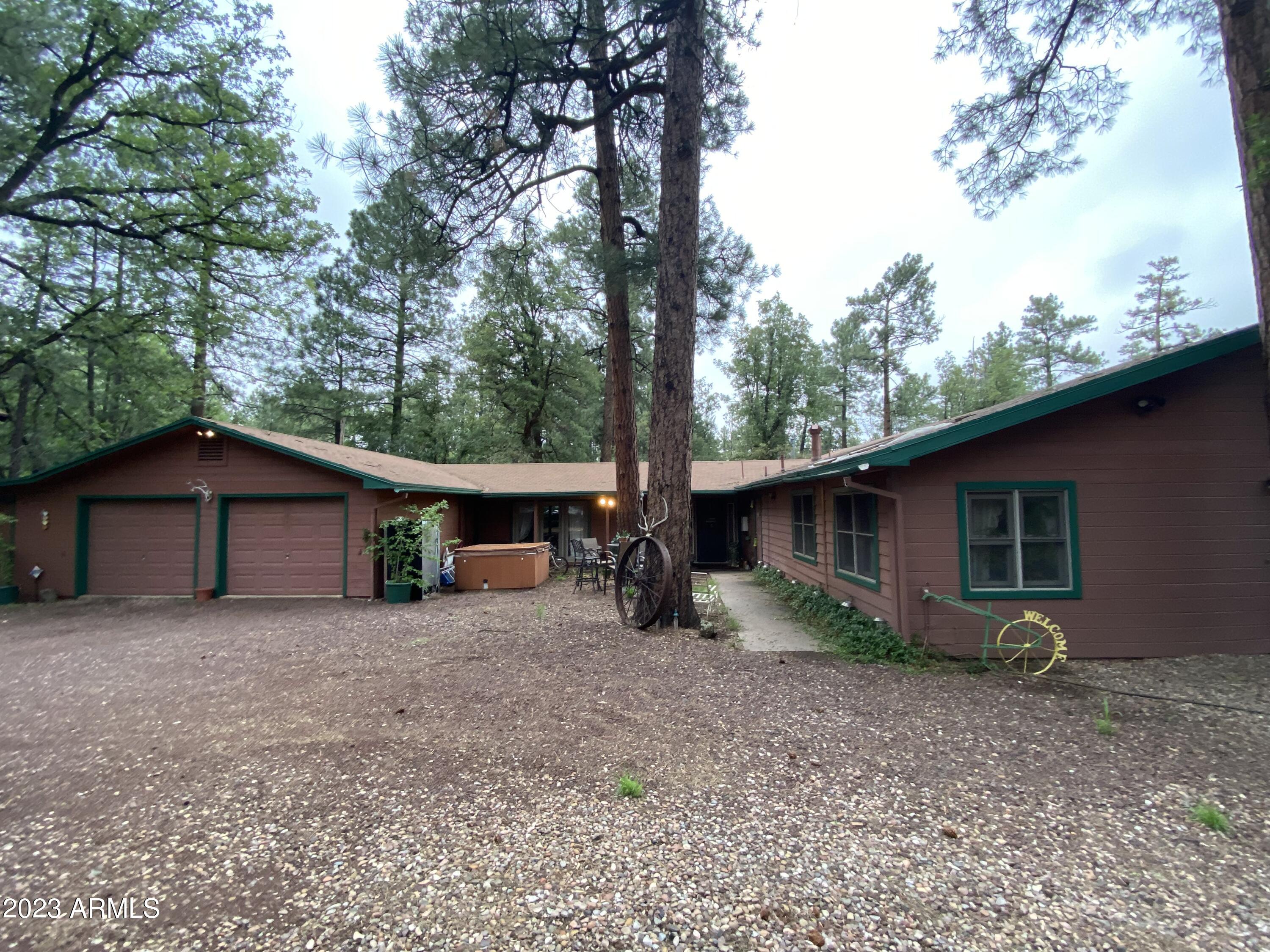 Includes a singe family home and 4 condos.
Home is 2806 Sq ft with 2 car garage built in 1956 with a large back deck overlooking Billy Creek. The 2 story condo with 4 units built in 1993 with a rustic design, each unit has 2 bedrooms and 2 bath and a deck. Condos have gas heat, house has gas heat in one bedroom and gas heat hot water pipes runnng in concreate floors. Conos  MLS #6640184