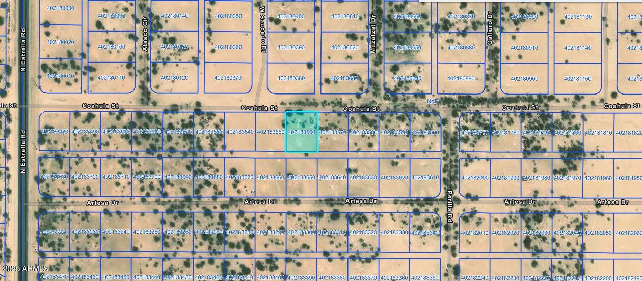 TOLTEC/ARIZONA VALLEY UNIT TWENTY ONE - Land