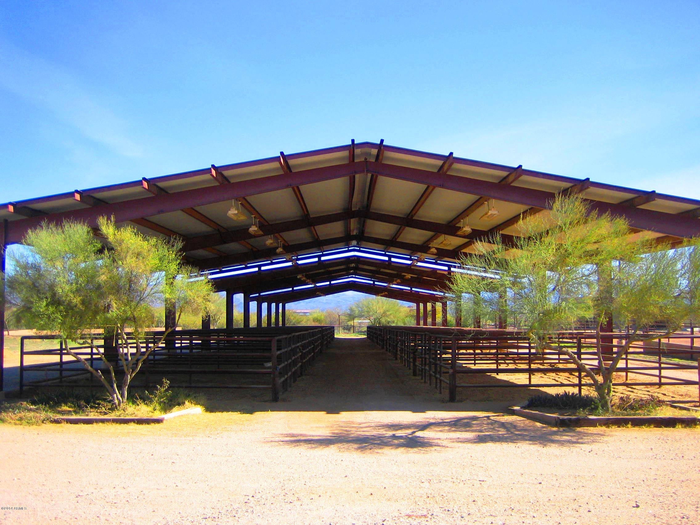 $250,000 PRICE REDUCTION!!! LOCATION LOCATION LOCATION!!! AMAZING OPPORTUNITY TO OWN 10+/- ACRE HORSE RANCH W/ PAVED ACCESS,SPECTACULAR MT. VIEWS,PRIVATE WELL 50+GPM, & MUCH MORE! PROPERTY CONSISTS OF (2)- 5 ACRE PARCELS 29807 & 29909 N. 144TH ST. MAIN HOUSE- 4 BED.W/2 MASTER SUITES,3 BATHS, GUEST HOUSE- 2 BED., 1BA. BOTH HOUSES RECENTLY REMODELED, S.S. KITCH. APPLIANCES, GRANITE COUNTERS,TILE,ETC. 30 STALL BARN W/16'X20'PENS,100'X 200' LIGHTED & IRRIGATED ARENA,(8)-100'X 50' PENS W/REMOVABLE PANELS,70'X70'PEN, AUTO WATERS,60' ROUND PEN,SPRINKLERS IN ALL PENS & ARENA,RV GAR.,HAY STORAGE,2 TACK ROOMS, FEED, LAUNDRY & BATHROOMS. FARRIER/ VET. AREAS,WASH RACKS,ENTIRE PROPERTY FENCED W/HEAVY GAUGE 2 3/4'' OIL PIPE,ALL BUILDINGS RECENTLY PAINTED.WELL REPORT IN DOC.TAB OF LISTING