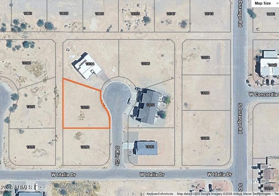 Tucked away on a quiet cul-de-sac, this 13,604 sq ft lot offers the kind of flexibility that's getting harder to find. With CR-5 zoning allowing up to three residential units,  or create a primary home with added garage or shop.  Pinal County Zoning. Utilities are at the property line- APS electric, Arizona Water Company, and Arizona City Sanitary District sewer, making it that much easier to get started. Located near schools, parks, and everyday amenities, this is a smart opportunity in a growing area.