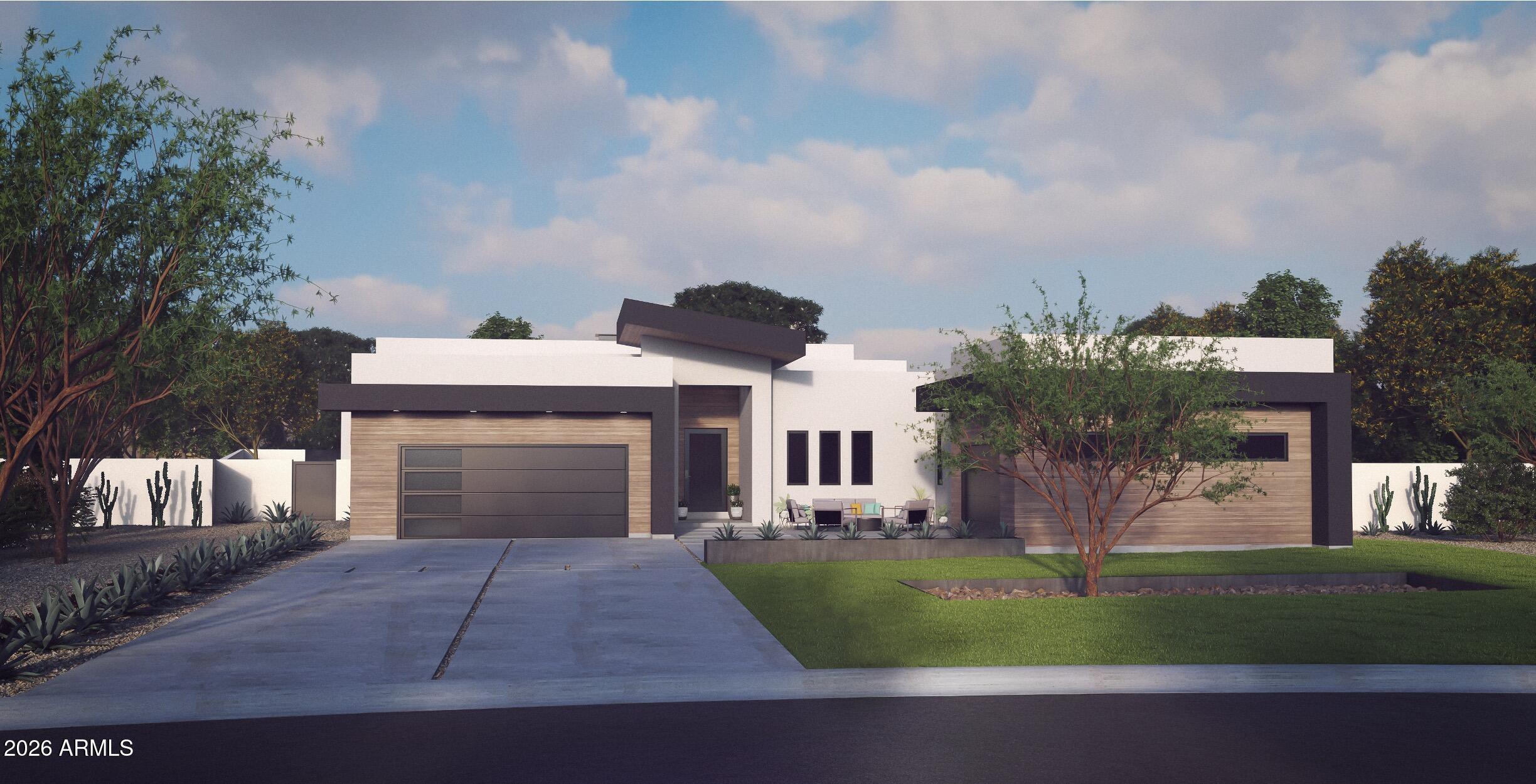 Set on a homesite that invites vision, this forthcoming Scottsdale residence presents a rare chance to shape something truly personal. Estimated for completion in June 2027, the offering extends beyond a future home, it is an open canvas for a custom build, a tailored design process, or an opportunity for a lot owner to collaborate from the ground up.
The intent is clear: clean architecture, thoughtful materials, and a layout designed around how people actually live. Open gathering spaces will anchor the home, framed by natural light and seamless transitions to the outdoors, while private areas are positioned for quiet and retreat. Every element is meant to be considered, not rushed, allowing the final result to reflect both the setting and the people who will live within it... For those seeking flexibility, this property adapts. Build to suit with a fully customized plan, partner on a curated design, or secure the lot and bring your own vision to life. In a market where most homes arrive finished, this is one of the few opportunities to be involved before the first lines are drawn and to create something that feels entirely your own in one of Scottsdale's most sought after settings.
