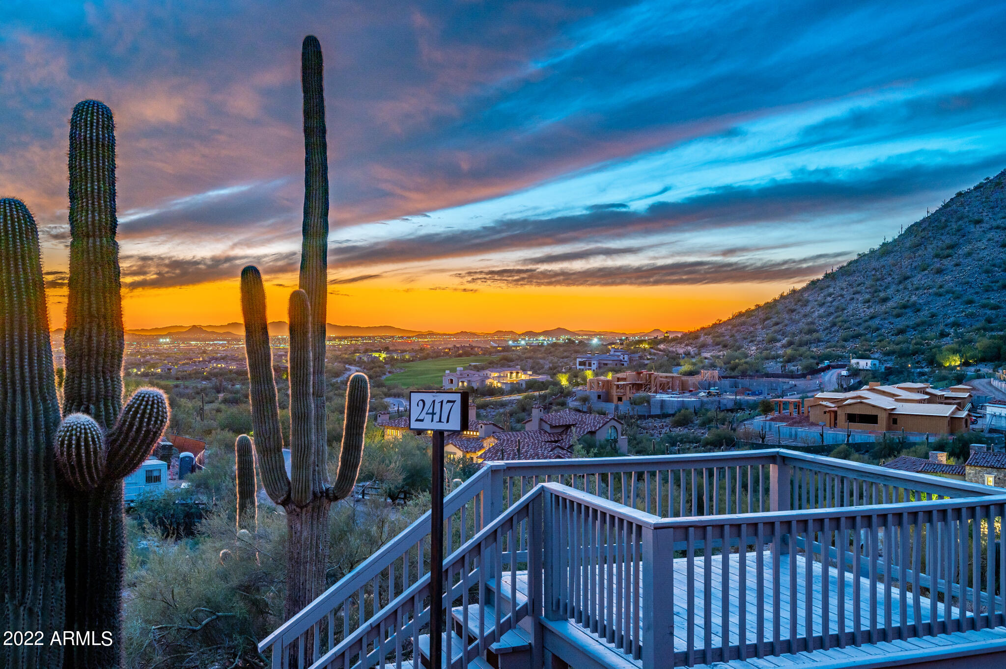 Breathtaking 9+ acre cul-de-sac lot in prestigious Horseshoe Canyon at Silverleaf.  Stunning sunset, city light and mountain views – this lot offers it all!  The massive building envelope provides you with the opportunity to build your dream home with distant dramatic views of the 14th fairway of Silverleaf golf course and complete privacy as you are tucked into the McDowell Mountains. The Seller has added an observation deck to enable you to envision your view!  Silverleaf Golf Club membership opportunity!!! Don't miss out on this amazing one of a kind lot!!