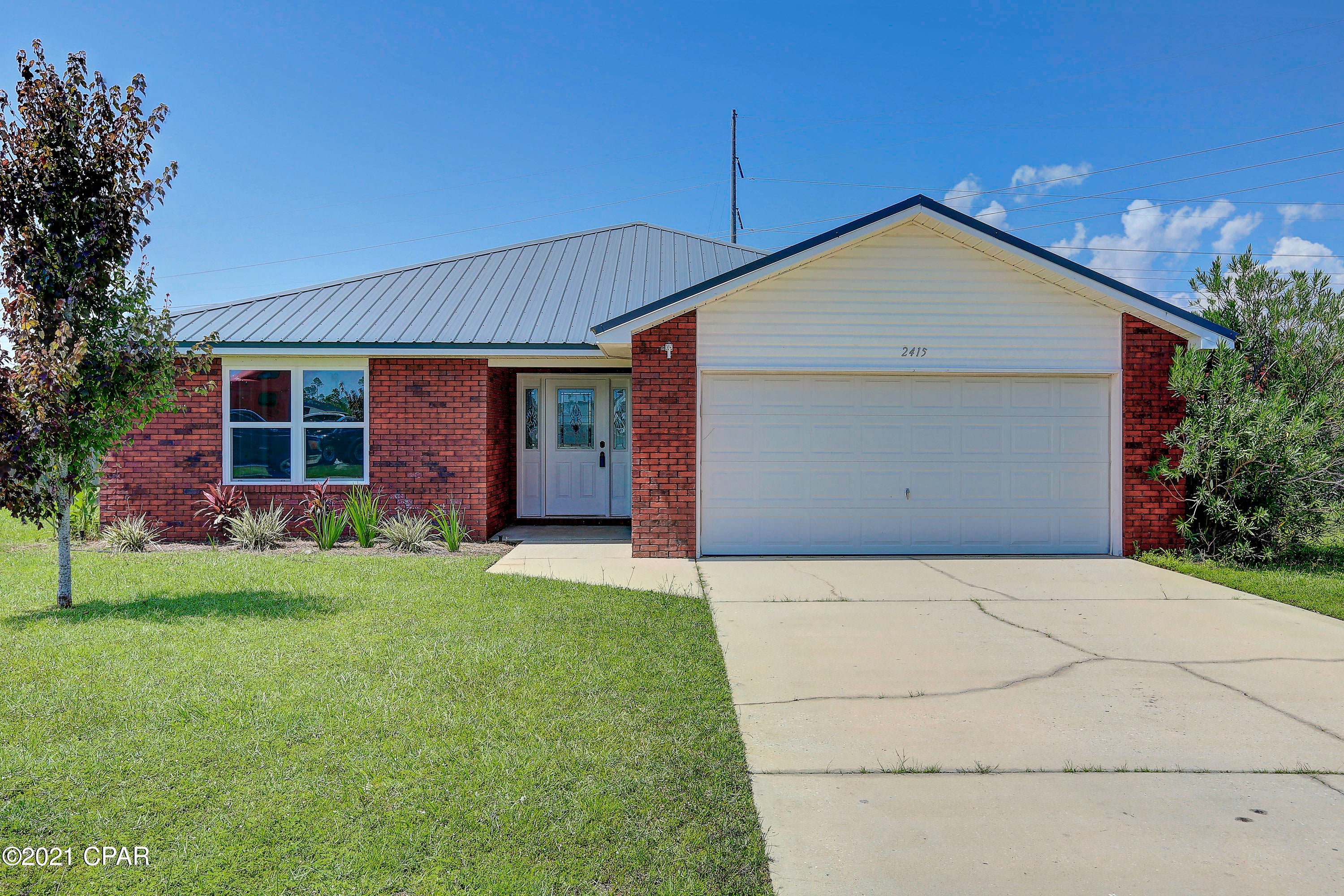 Welcome Home, this 3 bedroom with COMPLETELY RENOVATED kitchen and bathrooms at the end of a cul-de-sac, no HOA is move in ready. This home has a large fenced in backyard with plenty of space for a boat, trailer or RV. Home is freshly painted with new A/C, new windows, new toilets and new French doors.   As you first enter this home you will notice the high ceilings, crown molding and a lovely corner fire place. Home features a beautifully remodeled, spacious kitchen with new appliances, separate dining space, newly remodeled bathrooms and a split floor plan. Smaller bedrooms have new carpet and all new closet doors. 

This home is a must see and won't last long!

Located near Tyndall AFB, shopping, restaurants and beautiful beaches.

All sizes are approximate and should be verified.