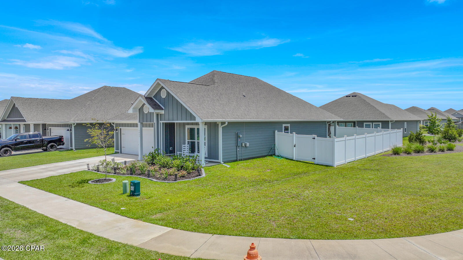 *OPEN HOUSE 9/3 & 9/4 10-12*
MOVE-IN READY & BETTER THAN NEW! 
Welcome to 4862 Windrow Way in the highly desirable Titus Park community! This 4-bedroom, 2-bathroom SMART home offers 1,835 square feet of thoughtfully designed living space on a fenced corner lot, combining the benefits of new construction with the convenience of being move-in ready.

Why wait months to build when you can enjoy a home that's already complete? This beautifully maintained property is ready for its new owners and offers a fully fenced backyard; perfect for pets, play, entertaining, or relaxing outdoors.

The open-concept floor plan features spacious living areas, a modern kitchen with ample cabinetry and countertop space, and a private primary suite designed for comfort. With four bedrooms, there's plenty of room for family, guests, a home office, or hobby space.

Titus Park residents enjoy outstanding neighborhood amenities, including a community pool and dog park, while the location provides quick access to Highway 390 and Highway 231 for an easy commute. You'll also be just minutes from Publix, Starbucks, restaurants, shopping, the Lynn Haven Bayou Park, and highly rated Bay County schools.

As an added bonus, the sellers are offering up to $8,000 buyer credit that can be applied toward closing costs or an interest rate buy-down, helping make homeownership even more affordable.

Skip the construction wait and move right into this better-than-new home in one of Bay County's most sought-after communities. Schedule your private showing today!