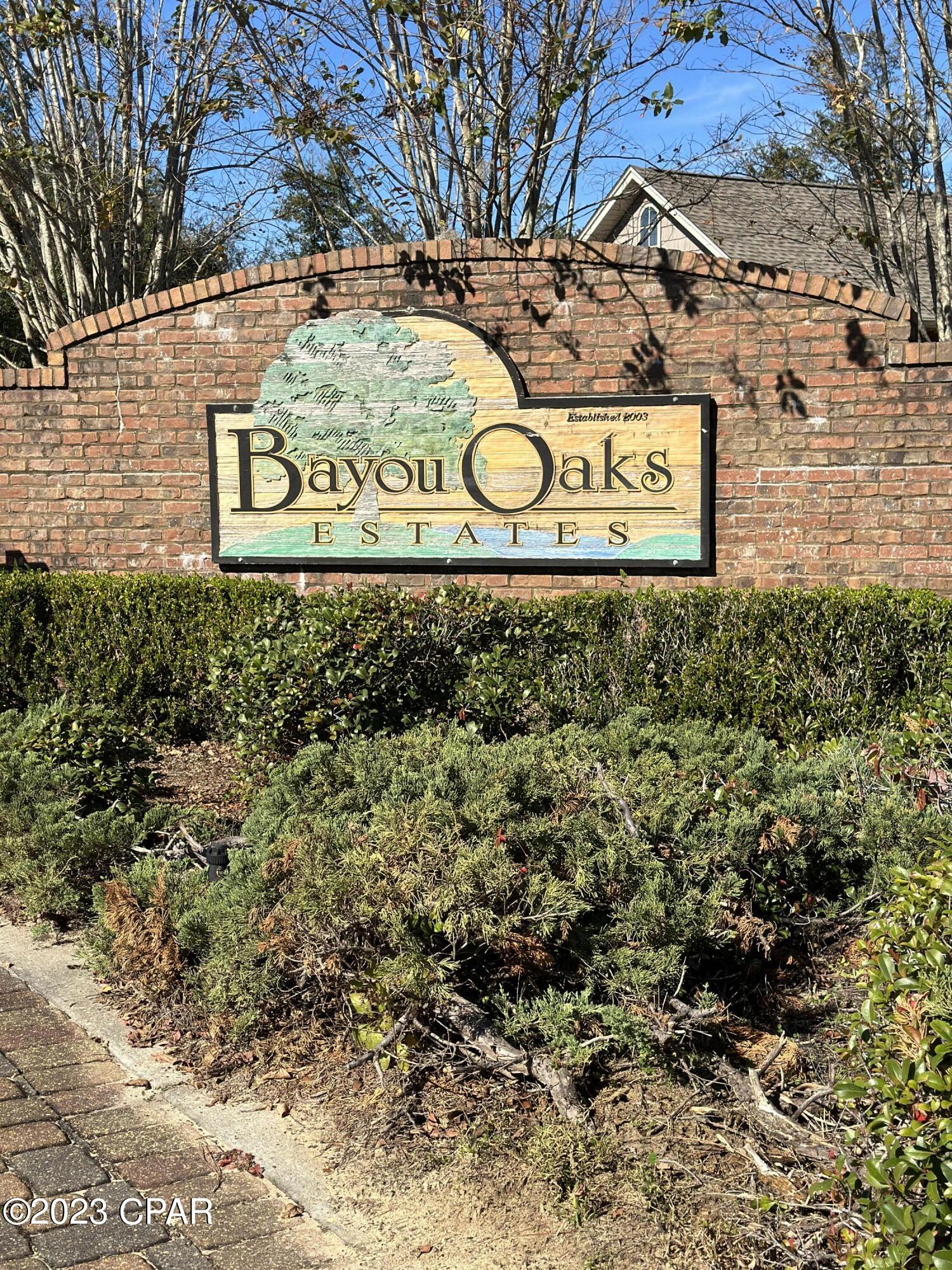 Bayou Oaks Estates - Land
