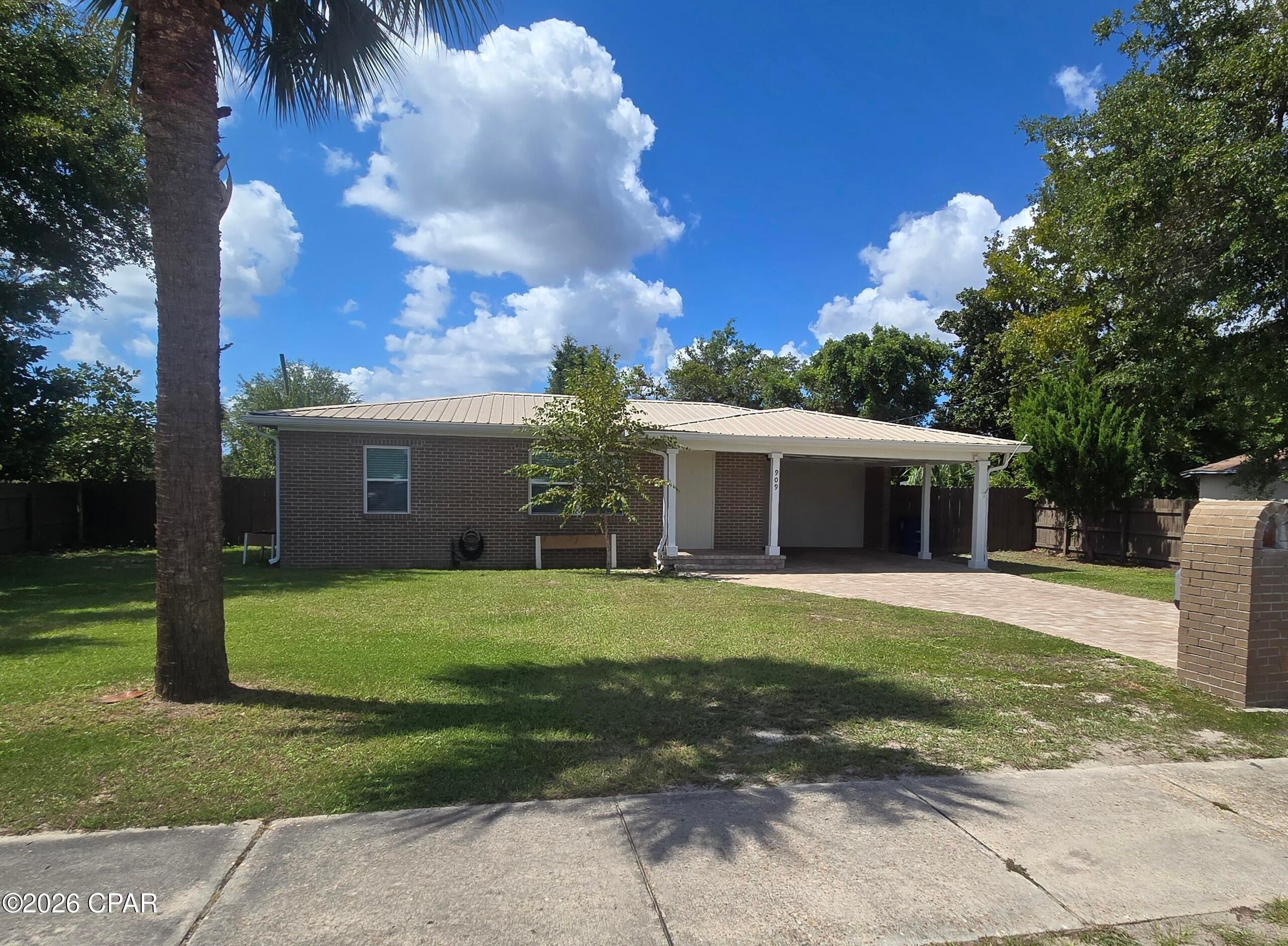 Adorable started home , ready to  move in !  No  HOA fees !
If you looking for a clean and well -maintained Florida cottage - MUST SEE this house !  Its located at the quiet area and sits at the large size lot.  House features the functional layout with 3 bedrooms , 2 bathrooms and living room /kitchen open area.
The  house was totally renovated 2018 :
 Roof , waterheater ,  interior walls , elecrtical and plumbing , windows, doors, insullation , lightliing, 
 vinyl flooring, both bathrooms updated,  new kitchen and bath cabinetry, stainess steel appliances. Kitchen has quartz  countertops and kitchen island on the rollers , can be kept in the middle or move it back to the wall. House has original hard wood floors and vinyl plank floors throught the house.
The large back yard with shed / storage
The additional screen porch and 
laundry room with washer & dryer connections .  The covered parking area on front and connected  to the house and laudry room .  Paved driveway make look clean and modern. Call your agent to schedule private showing!