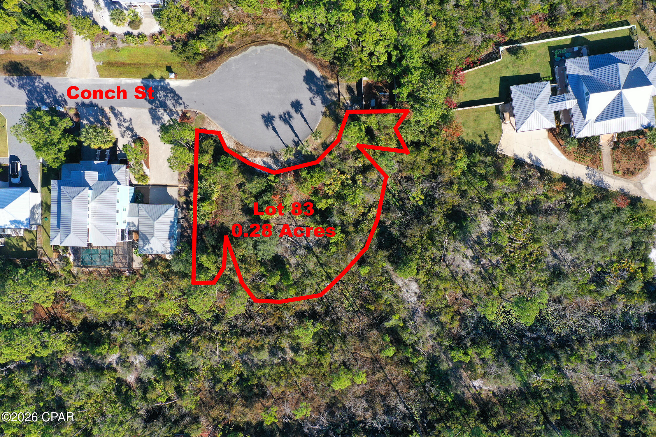 Welcome to a truly unique opportunity to build your dream home on a *secluded and serene .28-acre lot* with enchanting peek-a-boo views of the Gulf. Nestled in the highly sought-after neighborhood of Sunset Village, this property offers the perfect blend of tranquility and coastal living. With only 90 lots spread across 40 acres, Sunset Village is a haven of natural beauty. Enjoy the serenity of freshwater ponds and conservation areas that preserve the lush landscape and provide a peaceful backdrop for your future home. The community's covenants and restrictions ensure architectural consistency, enhancing the aesthetic appeal of the neighborhood. Underground utilities maintain the pristine environment, while ribbon curbing, New Orleans-style lighting, and exquisite landscaping add to the charm and elegance of Sunset Village. Situated on a quiet cul-de-sac, this lot offers privacy and a sense of community. Public beach access is just a quick golf cart ride away to Windmark Beach, where you can soak up the sun and enjoy the pristine shoreline. Alternatively, unwind and socialize at the new clubhouse, complete with a refreshing pool. YOUR COASTAL DREAM AWAITS. Whether you're envisioning a cozy retreat or a spacious family home, this lot provides the perfect canvas to bring your vision to life. Embrace the coastal lifestyle and create lasting memories in this idyllic setting. Don't miss out on the chance to own a piece of paradise in Sunset Village. Contact us today to explore this incredible opportunity and start planning your dream home!