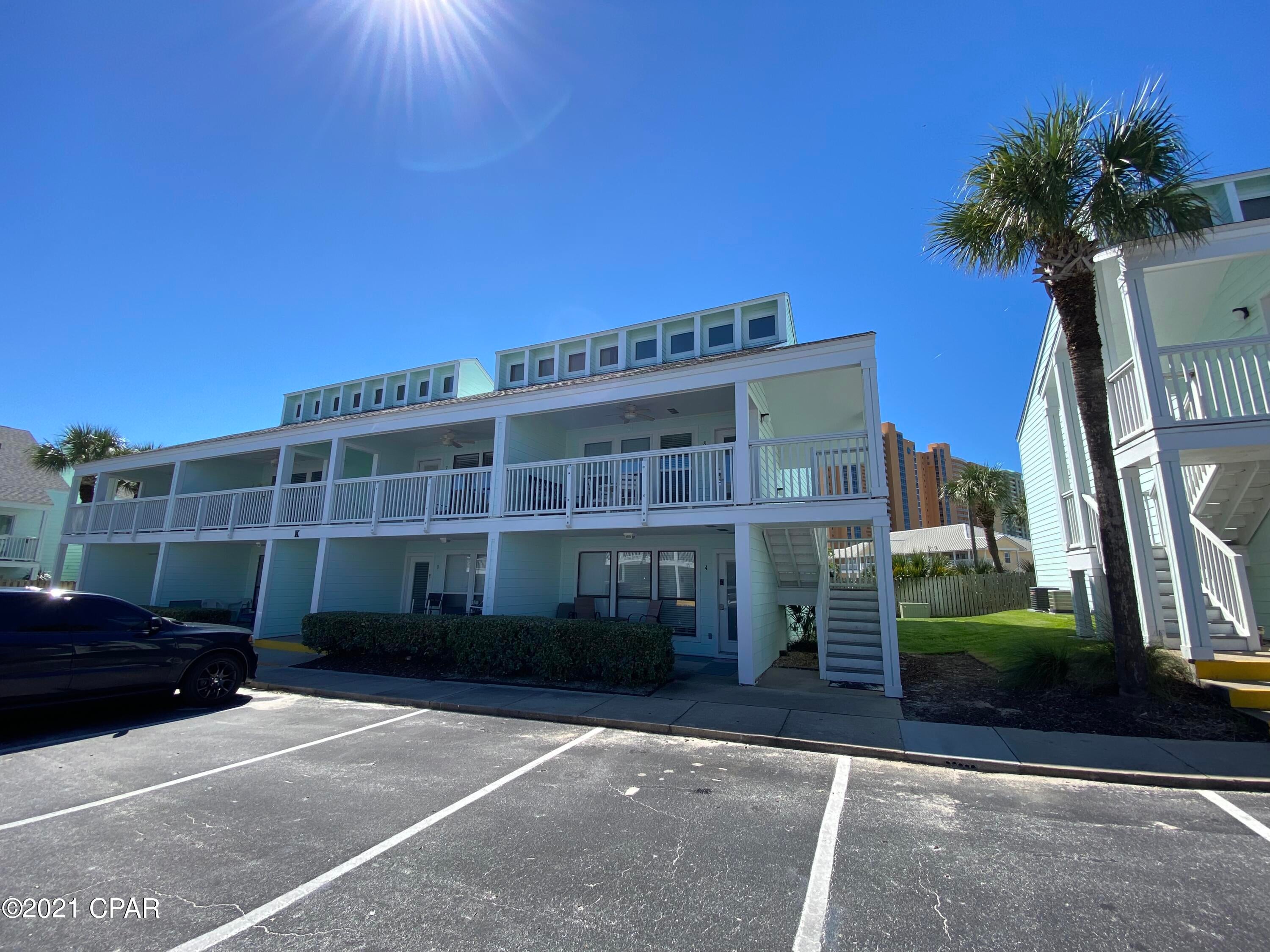 The beautiful Southwind condos just finished up a total remodel on the exterior of the complex.  You must come to see the great job which makes this the star along Front Beach Road.  Beach access directly across the street for those fun days in the sun.  Come see this super clean 2-bedroom 2-bathroom second floor two story fully furnished condo located in the second building off Front Beach Road.  Contact your favorite Realtor right away!