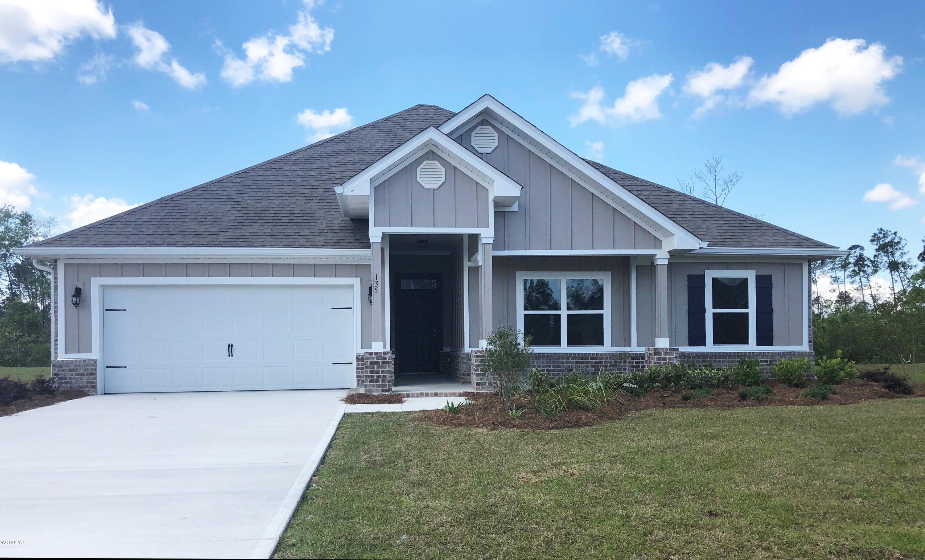 This lovely 3 bedroom 2 bath home has a split floorplan and a walk-in closet in the master bedroom that will blow you away. Treyed ceilings in the master bedroom and family, granite countertops, and color-tone cabinets give this home a custom look. The covered back porch that overlooks protected green space is the perfect place to relax.