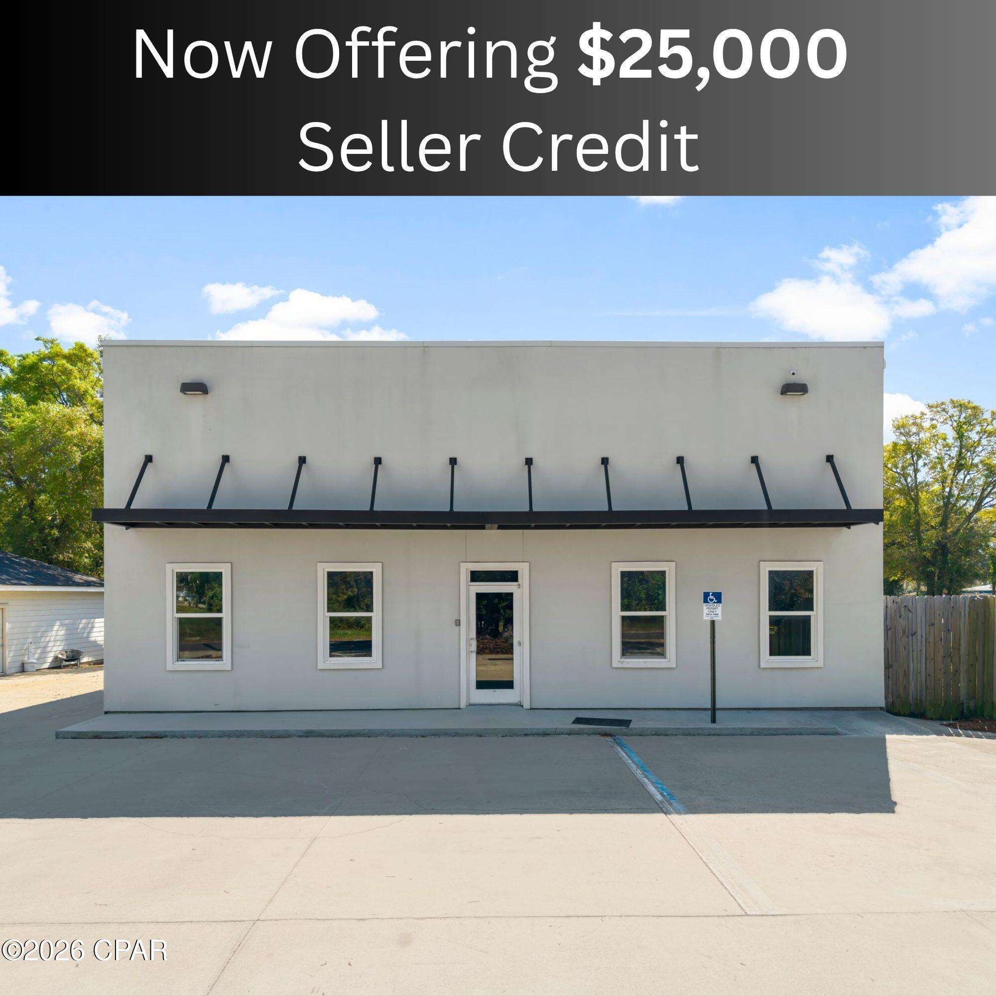 🚨 PRICE REDUCED + $25,000 BUYER IMPROVEMENT ALLOWANCE! 🚨 Rare opportunity to acquire two contiguous GC-1 zoned properties in Panama City's Bayview Addition, now offered together at a newly reduced package price of $859,000. The seller is also offering a $25,000 credit at closing to assist with customization, reconfiguration, or tenant improvements, providing added flexibility for owner-users and investors alike. This unique assemblage combines a modern commercial building with an income-producing residential property, creating multiple income and use scenarios. 1806 Brown Ave features a 3,476 SF building constructed in 2016, offering flexible space suitable for a variety of commercial, professional, medical, salon, or service-based uses. 1808 Brown Ave, built in 2017, is a 2-bedroom, 1-bath residence currently tenant occupied, generating approximately $2,600 per month in rental income. The adjacent parcel also provides valuable additional parking for 1806 and includes a detached garage suitable for office, storage, workshop, or flex space. Together, the properties create a rare opportunity for a business owner seeking a professional campus environment or an investor looking for in-place income and future upside.