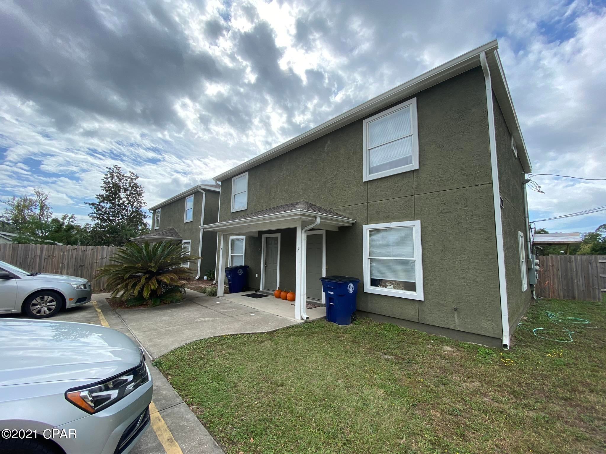 **INVESTORS** Two 2-story duplexes on a corner lot in St. Andrews.  Fully rented and in great shape!  2020 rents were $53738, taxes $3005, insurance was $1621.  No flood zone! Close to the Navy base and the college. Three of the four current tenants are airman stationed at TAFB. Freshly painted just prior to Hurricane Michael they received new roofs just following it.  Also fairly new A/C units, impact resistant windows and probolt system installed at construction.  These are money-making units.  Call now for your private showing.