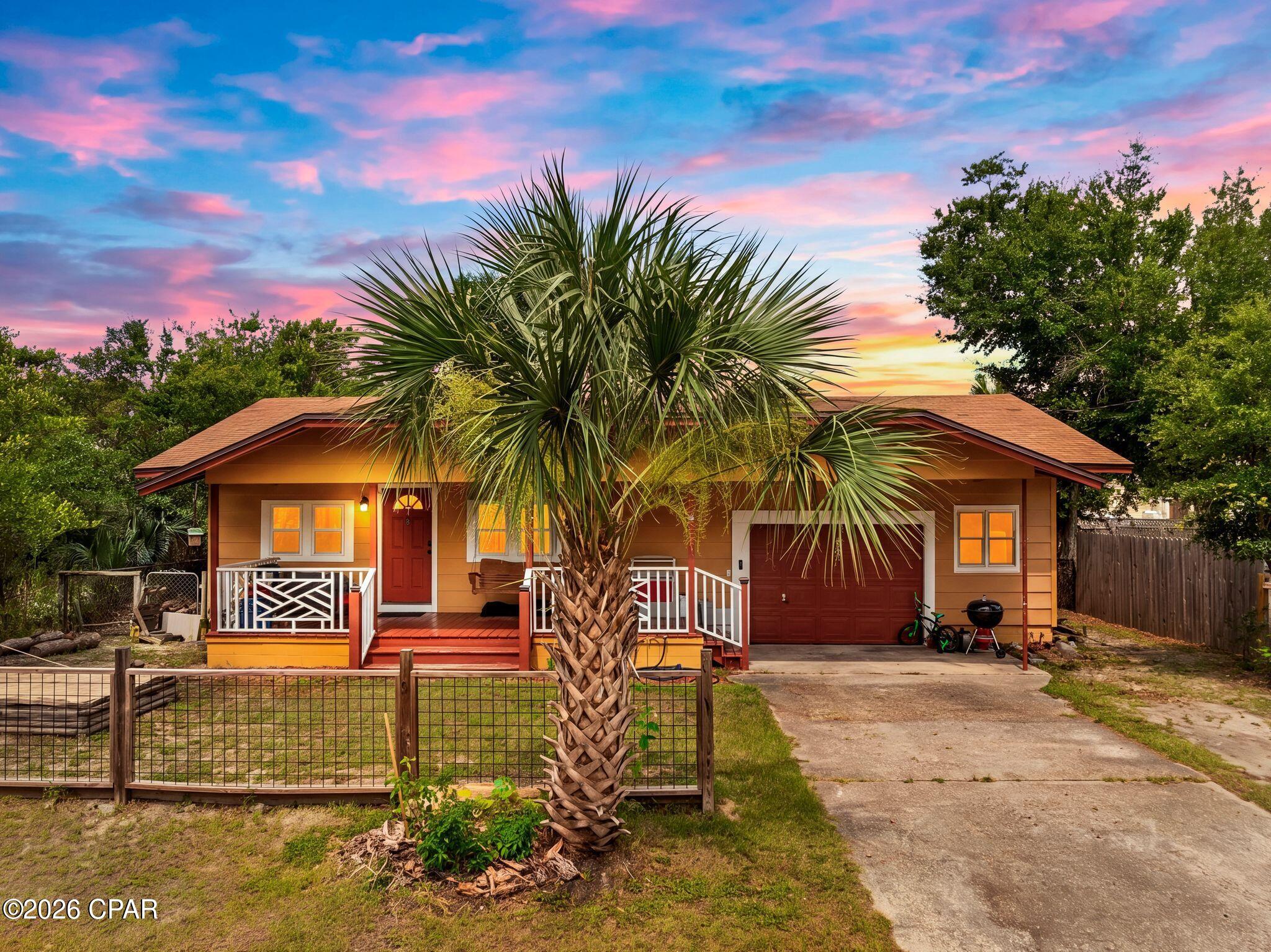 UNDER CONTRACT - SELLER WILL CONSIDER BACK UP OFFERS. Welcome home to this charming 2-bedroom, 1-bathroom residence nestled in the heart of Panama City, just minutes from historic St. Andrews and downtown. This inviting home features a welcoming covered front porch--the perfect place to enjoy your morning coffee or unwind in the evening.
Inside, you'll find a comfortable and functional layout with plenty of natural light. A one-car garage provides convenient parking and additional storage. 

Whether you're a first-time homebuyer, looking to downsize, or searching for a great investment opportunity, this home offers the perfect blend of character, comfort, and location.


Enjoy easy access to St. Andrews' waterfront, local restaurants, boutiques, parks, marinas, and entertainment, all while being close to schools, shopping, and everyday conveniences. 

Don't miss your chance to own a home in one of Panama City's desirable neighborhoods!