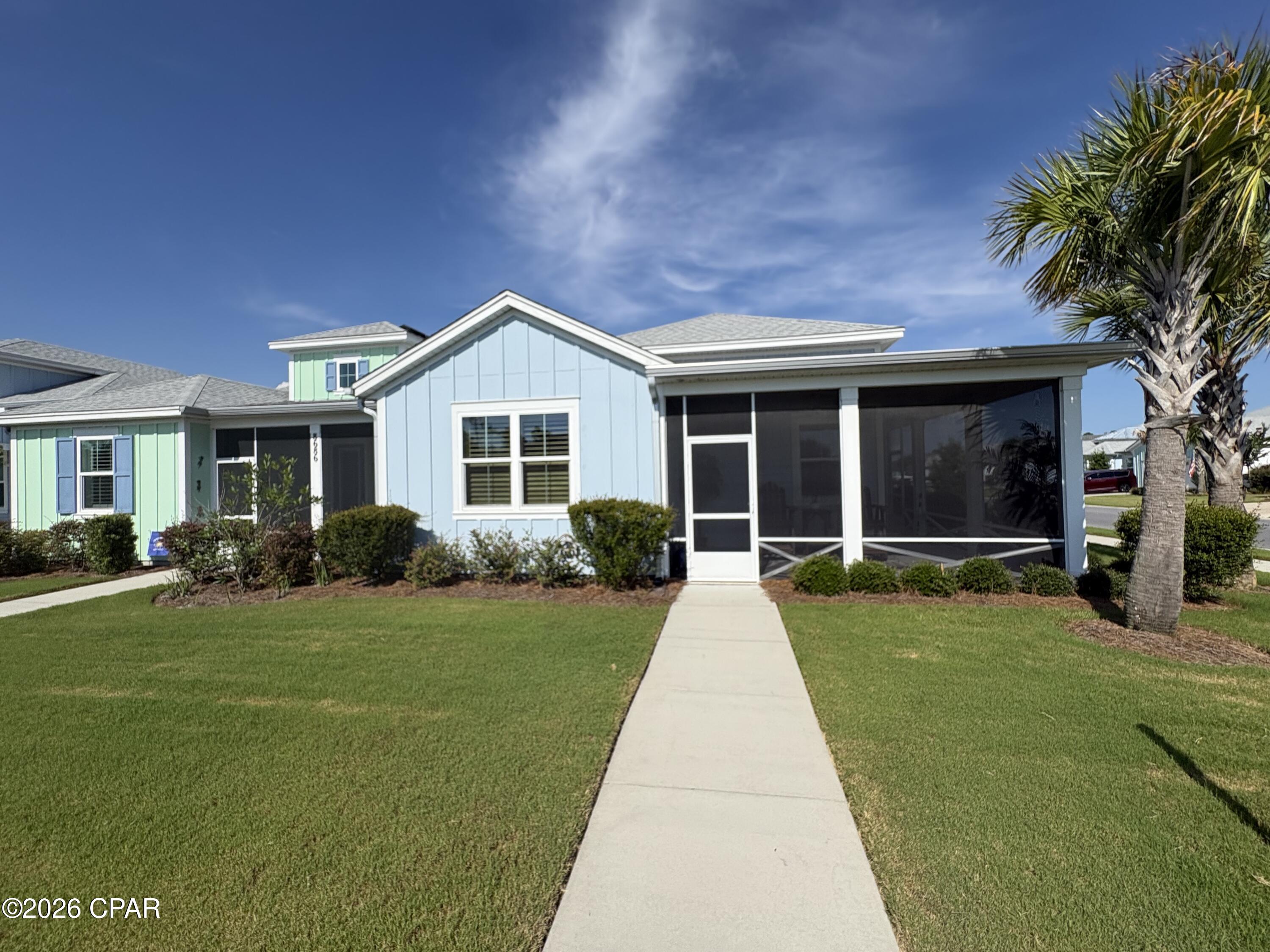 This isn't just a home--it's your opportunity to enjoy the ultimate resort lifestyle at Latitude Margaritaville
Watersound, one of Florida's premier 55+ active adult communities. Located just 10 miles south of Panama
City Beach, you'll be minutes from the Gulf Coast's sugar-white sand beaches and emerald-green waters,
with more than 150 public beach access points nearby.
Enjoy low HOA fees and an incredible collection of resort-style amenities designed for recreation, relaxation, and social living. The vibrant Town Square features FINtastic dining, live entertainment, clubs, events, fitness facilities, pools, pickleball, and more--all conveniently accessible by golf cart. Ideally situated just off the Scenic Highway 30A corridor, this community offers easy access to approximately 20 miles of some of the world's most beautiful coastline, along with shopping, dining, golf, fishing, and outdoor recreation.
Whether you're looking for a full-time residence or the perfect place to enjoy your next chapter, Latitude
Margaritaville Watersound offers the ''License to Chill'' lifestyle you've been dreaming of. A future marina is
also planned, adding even more to this exceptional coastal community.  This Dreamsicle cottage has a distinct Tropical Vibe and boasts many upgrades and all-new appliances.