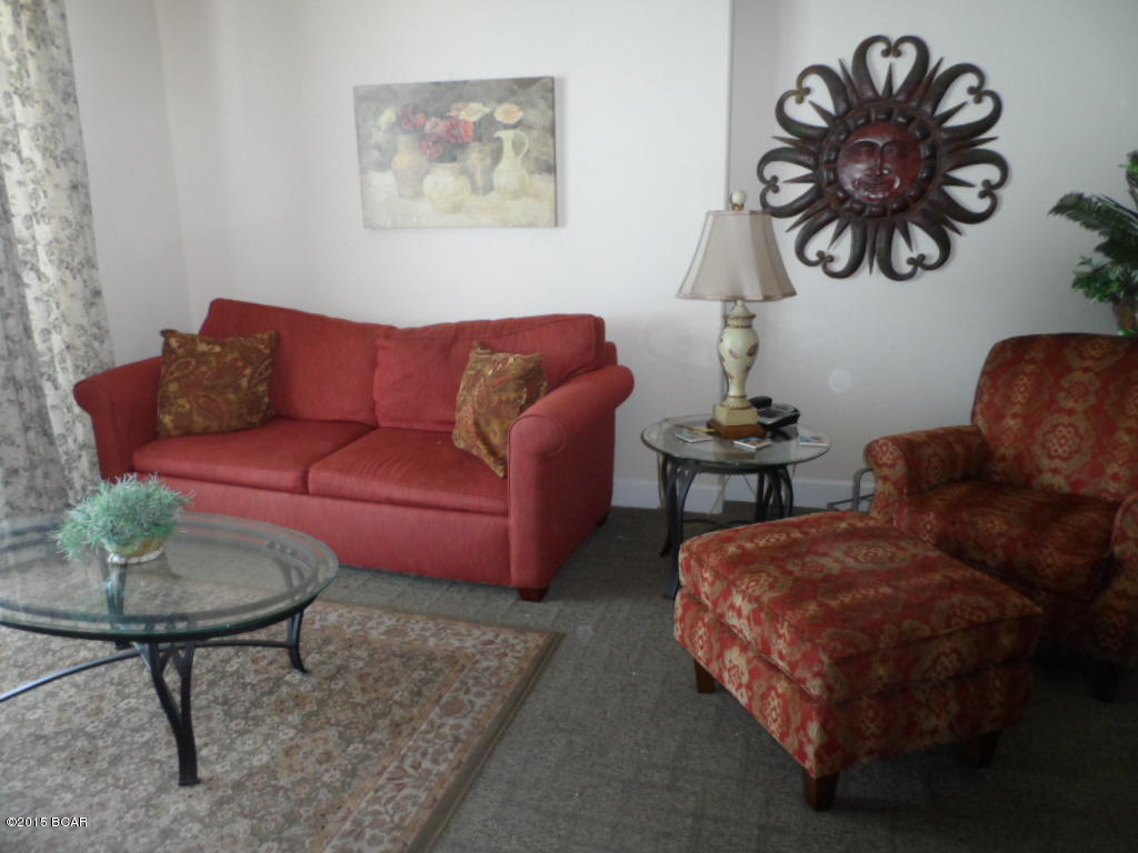 Fantastic Gulf front unit on the 6th floor * furnished and rental ready * custom furnishings * Kitchen has custom cabinets with granite counter tops refrigerator with ice maker, dishwasher, microwave, stove/oven, disposal and breakfast bar * dining area * crown moldings * washer/dryer * gulf front master bedroom * second bedroom with adjoining bathroom * exterior storage room right next to the unit * Ocean Villa is a condo with one of the largest balconies (271 SF) with incredible views * complex offers two large pools one is heated and half in the building (this is great in cooler weather) * Hot Tub * exercise room * Steam Room * Gulf front pavilion with barbeques grills * Owners Lounge * Two floors of parking under building and a parking garage across from building with a walkover * Ocean Villa is a fantastic complex must be seen to be appreciated.