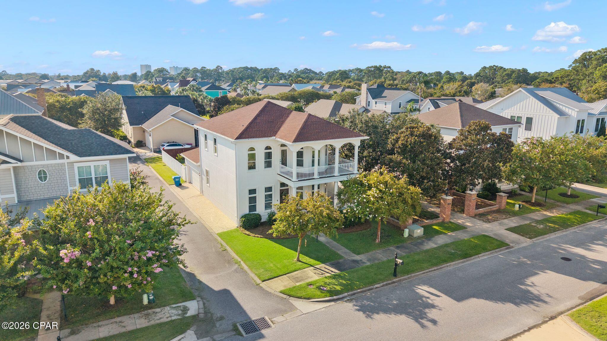 Welcome to Tapestry Park! This 4-bedroom, 3-bath home has so much to offer, starting with a great location beside the park and one of the larger backyards in the neighborhood. There is plenty of room to enjoy the outdoor space, with the potential to add a private pool in the future.

Tapestry Park is such a fun and convenient community, with two neighborhood pools, pickleball and tennis courts, a basketball court, clubhouse, playground, green spaces, and plenty of sidewalks for walking, biking, or cruising around by golf cart. HOA dues also include cable, internet, and trash service.

The location is hard to beat--just two blocks from the beach and convenient to local schools, Pier Park, shopping, dining, entertainment, and the Navy Base.

With 4 bedrooms, 3 full baths, a spacious backyard, park-side location, and so many neighborhood amenities, this home is a great opportunity to enjoy everything Tapestry Park and Panama City Beach have to offer.