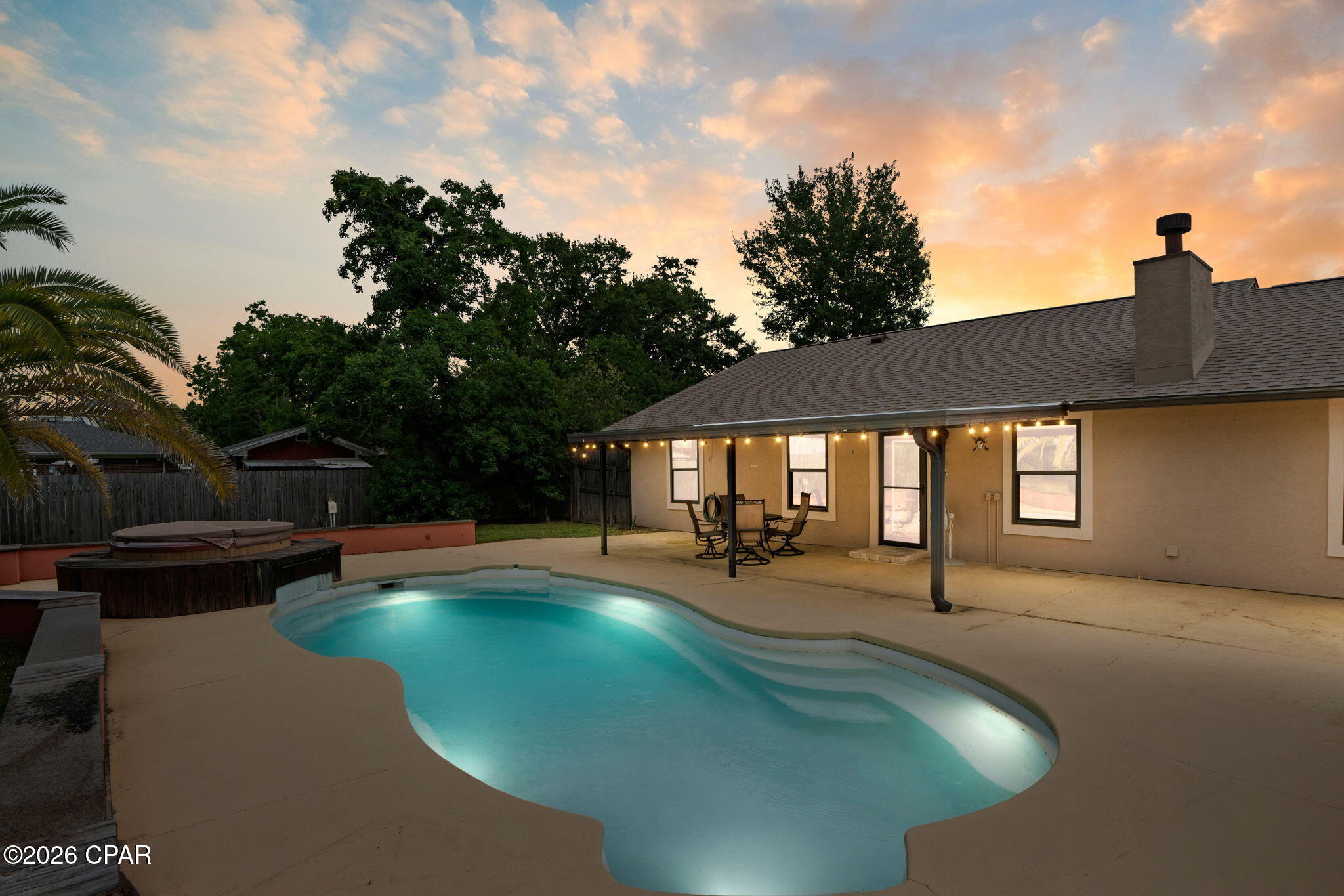 Welcome home to this move-in ready 3-bedroom, 2-bathroom POOL home, in the sought-after Oxford Place/Forest Park neighborhood, featuring a side yard for boat or RV parking! With nearly 1,570 square feet of thoughtfully designed living space, this home checks every box.Step into the inviting kitchen outfitted with granite countertops, stainless steel appliances, and a breakfast bar perfect for morning coffee or meals with family and friends. Whether you're cooking for two or hosting a crowd, the breakfast nook and separate dining room will suit all your needs.The Primary bedroom is large and has an en suite bathroom. The bathroom features a double sink vanity, a tiled walk-in shower with multiple showerheads, and a large walk-in closet with ample storage space.The other two bedrooms offer plenty of room for sleep and study. Both rooms have a large closet and are near the second full bathroom which features a shower/tub combo. The layout flows naturally to the covered back patio, your shaded oasis for relaxing, entertaining, or simply enjoying the Florida weather year round.The pool takes center stage in the fully fenced backyard, offering privacy, safety, and endless summer fun. With plenty of yard space to spare, there's room for kids, pets, or weekend gatherings under the open sky.
The home had a new hvac 2025, water heater 2024, and has a dedicated laundry room and a 2 car garage that provides generous storage and parking. The home also has a large side yard where you can park your boat or rv.Location is where this home truly shines. Situated in central Panama City, you're minutes from the best dining the area has to offer, major medical facilities, shopping, and all the everyday essentials that make life easy. Everything you need is close, which means less time commuting and more time enjoying your home.