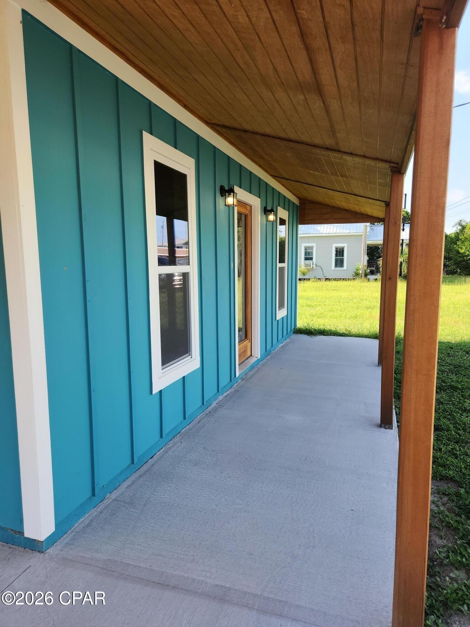 A brand-new custom home thoughtfully designed with purposeful materials, practical upgrades and one-of-a-kind craftsmanship. Three bedrooms, generous closets, open living and dining spaces, laundry, covered porch and carport--all arranged across one level. A convenient Panama City location near schools, healthcare, waterfront recreation, shopping and dining. There is only one of these homes so don't delay take a tour.