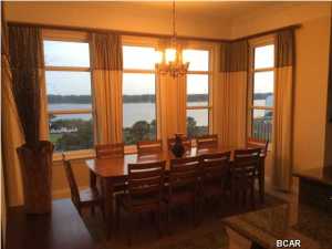 **OMG** THIS IS THE ONLY PENTHOUSE ON THE WEST END OF BUILDING WITH BIG WRAP AROUND PORCH. This fully furnished condo at The Grand Residences by Marriott is a Penthouse level corner unit - in the gated private community of Bay Point and is truly a one of a kind find! Unit 3801. Here's what you get: Top floor Penthouse Level/10ft ceilings throughout. Spectacular views from every room! Gulf, Bay, Lagoon, Pool and Nicklaus golf course views! 3 Bedrooms 3 Bath top floor. Move in ready - fully and very tastefully furnished. MANY UPGRADES LIKE THE CHERRY CABINETS, CUSTOM TILE BACKSPLASH, GRANITE TOPS, STAINLESS APPLIANCES AND MORE. Large climate controlled storage unit and covered parking space included. HOA fee includes trash, pool, fitness center, hot tub, fire pit, gas grills, basic