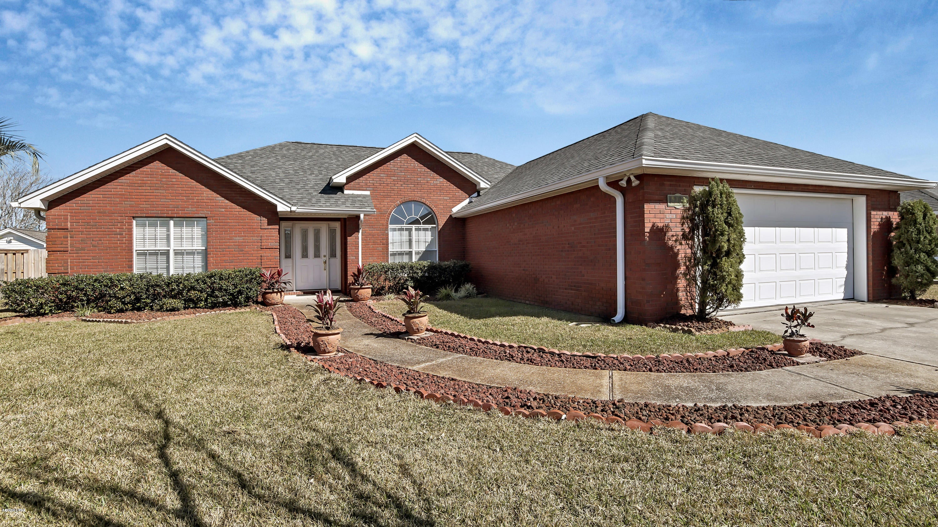 You will NOT want to miss this Beautiful home in Mowat Highlands! All brick exterior, 3 bed 2 bathroom, 2 car garage, detached shed with a heated and cooled bonus room (not considered in the total sqft), and did I mention there is a jacuzzi tub and walk in closet in the master bathroom?! 

This is YOUR opportunity to own a move in ready home in a vary central location of Lynn Haven, just a short car ride from everything you could need! Priced to sell so come get it before its gone! *all measurements are approximate and should be measured by buyer if important*