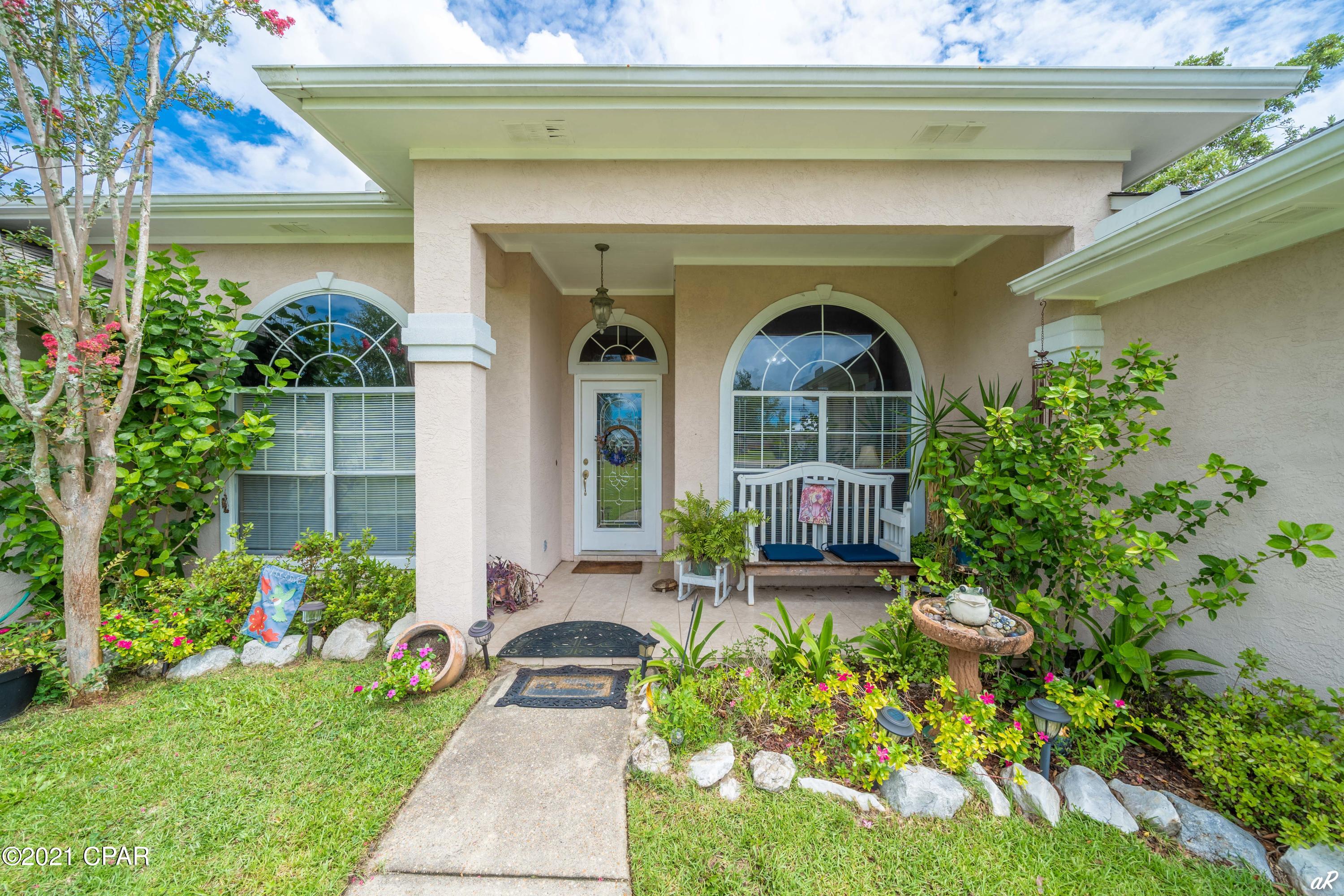 Custom built home in desirable Northshore.   Well maintained 3 bedroom, 2 bath home boasting over 2500 sq ft of well designed floor plan.  This home has an in ground pool with open deck, pergola, privacy fenced back yard.   Landscaping is meticulous.  This yard/backyard is an incredible oasis for relaxing or entertaining.  Interior features split bedroom plan with lots do living spaces to spread out: family room, living room, heated/cooled Florida room with mini-split, separate office,  formal dining room plus kitchen with breakfast area and Energy Star appliances.  There is also a small canal that does lead out to the bay behind the home, but could only be assessed by something small like paddle board, canoes, and kayaks.